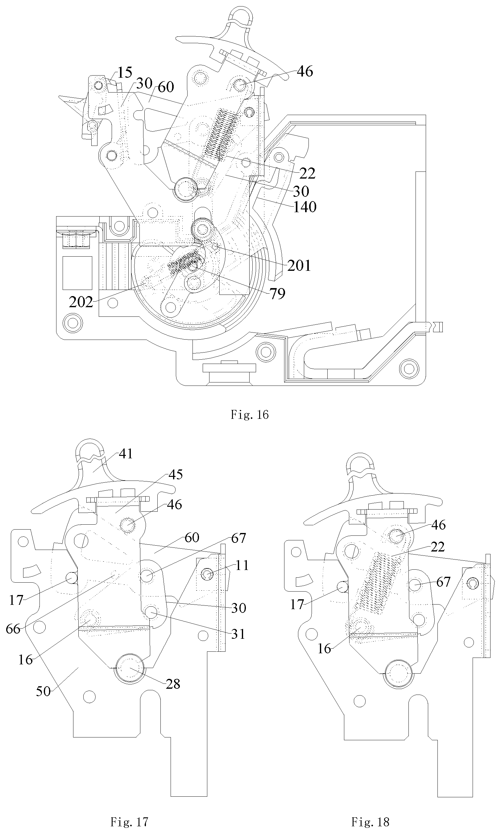 Patent US12308192 Figure 8 – Quick tripping device and circuit breaker