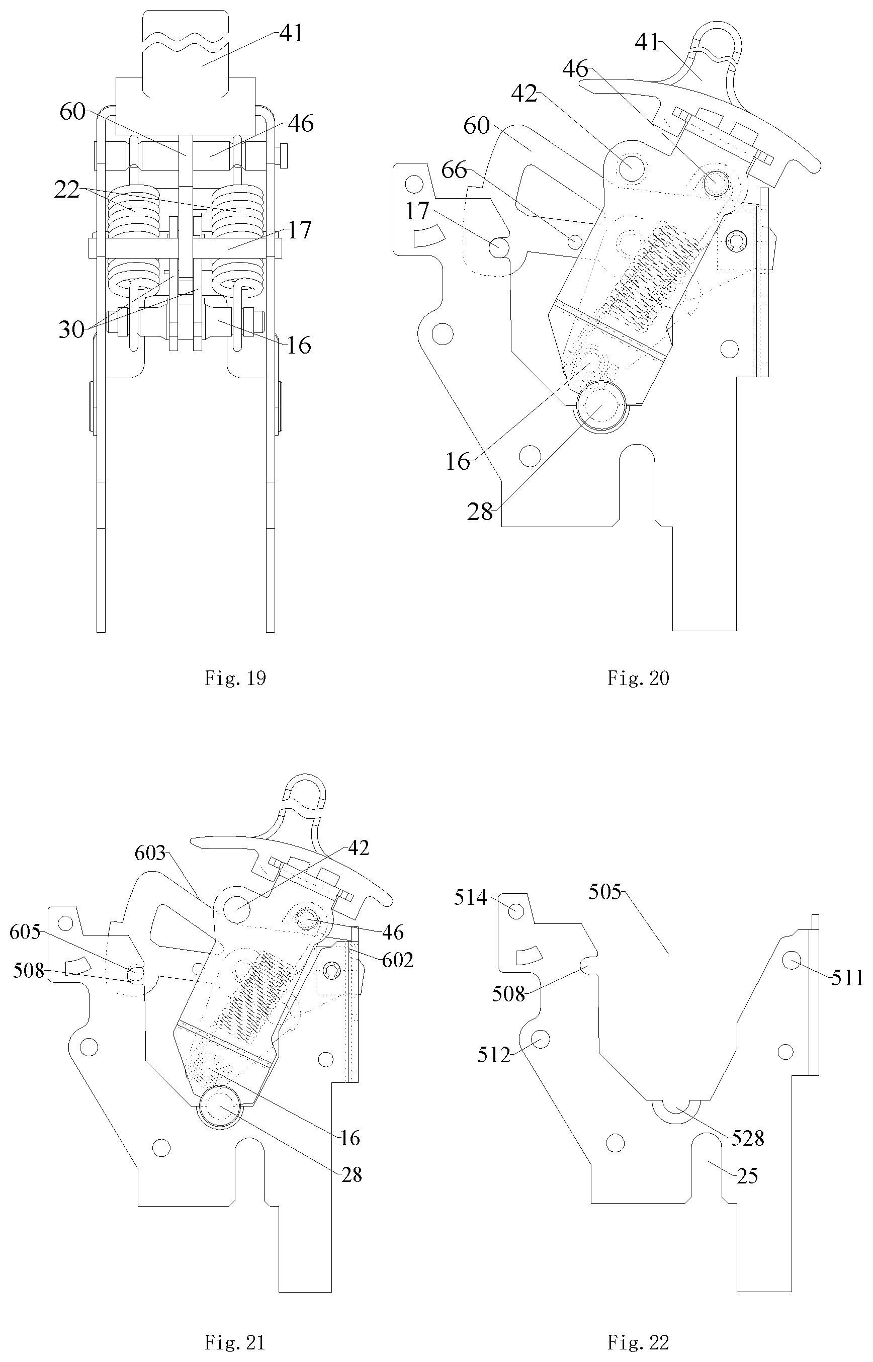 Patent US12308192 Figure 9 – Quick tripping device and circuit breaker