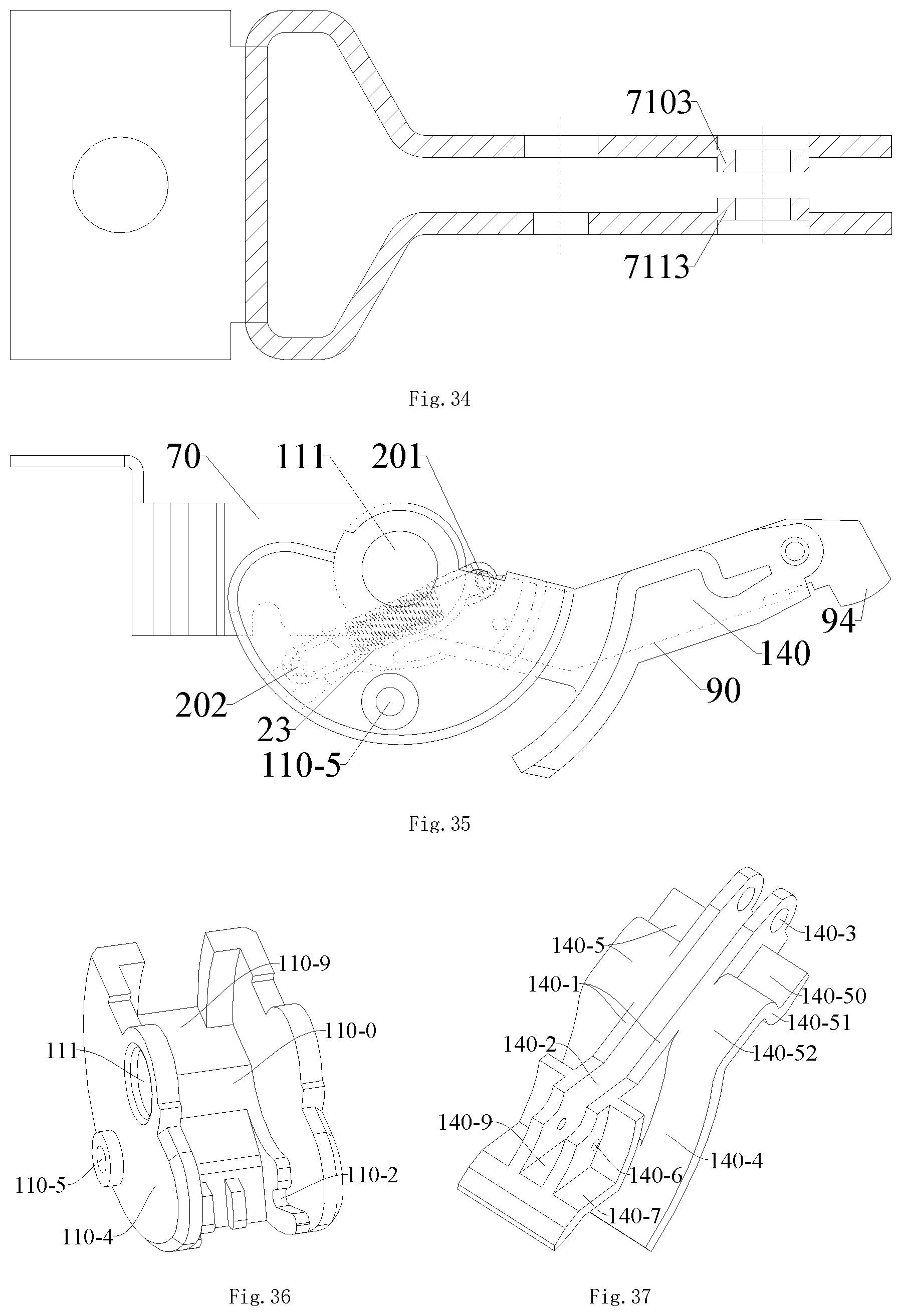 Patent US12308192 Figure 13 – Quick tripping device and circuit breaker