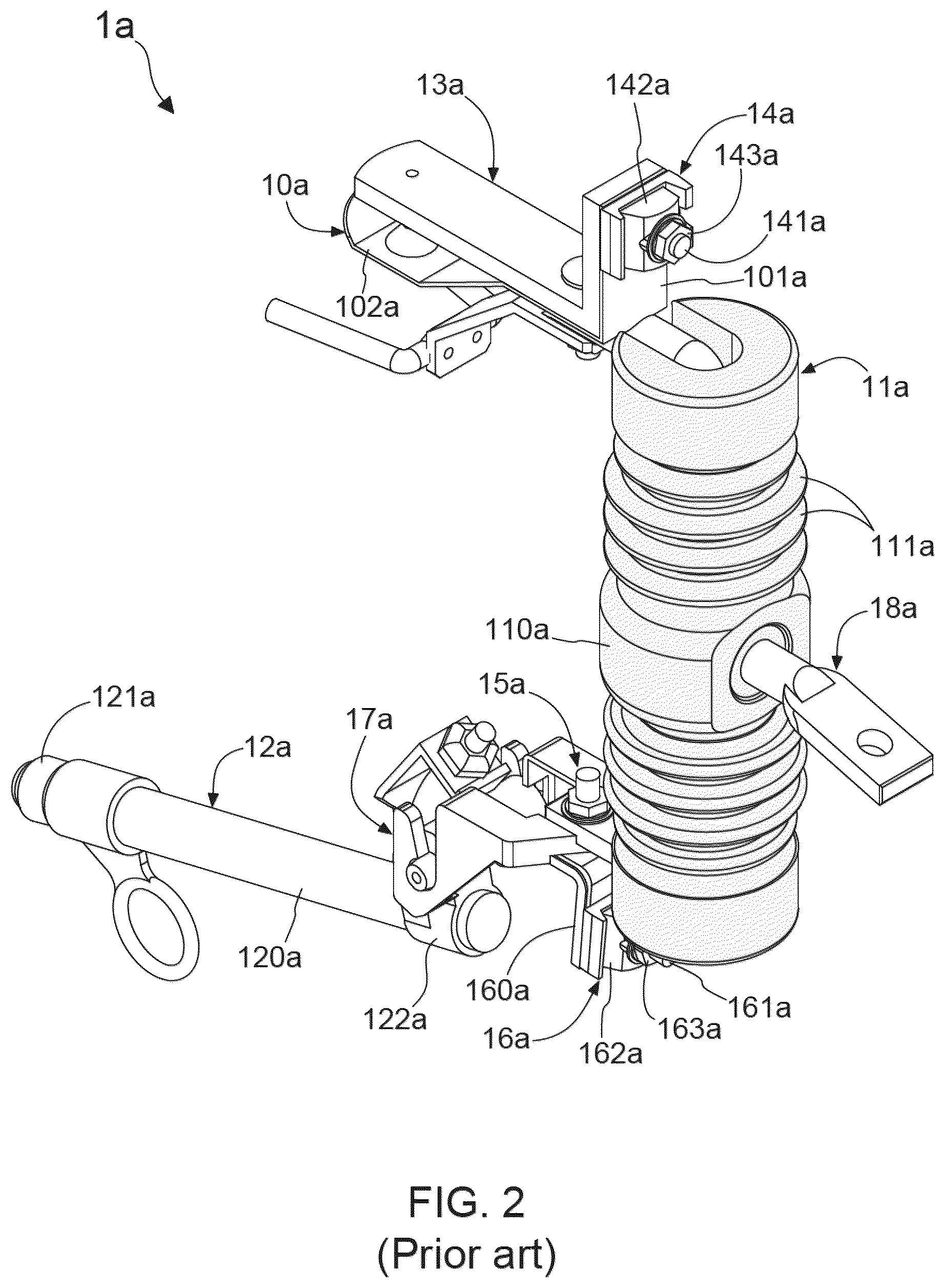 Patent US12308196 Figure 2 – Insulation device and fuse cutout having the same