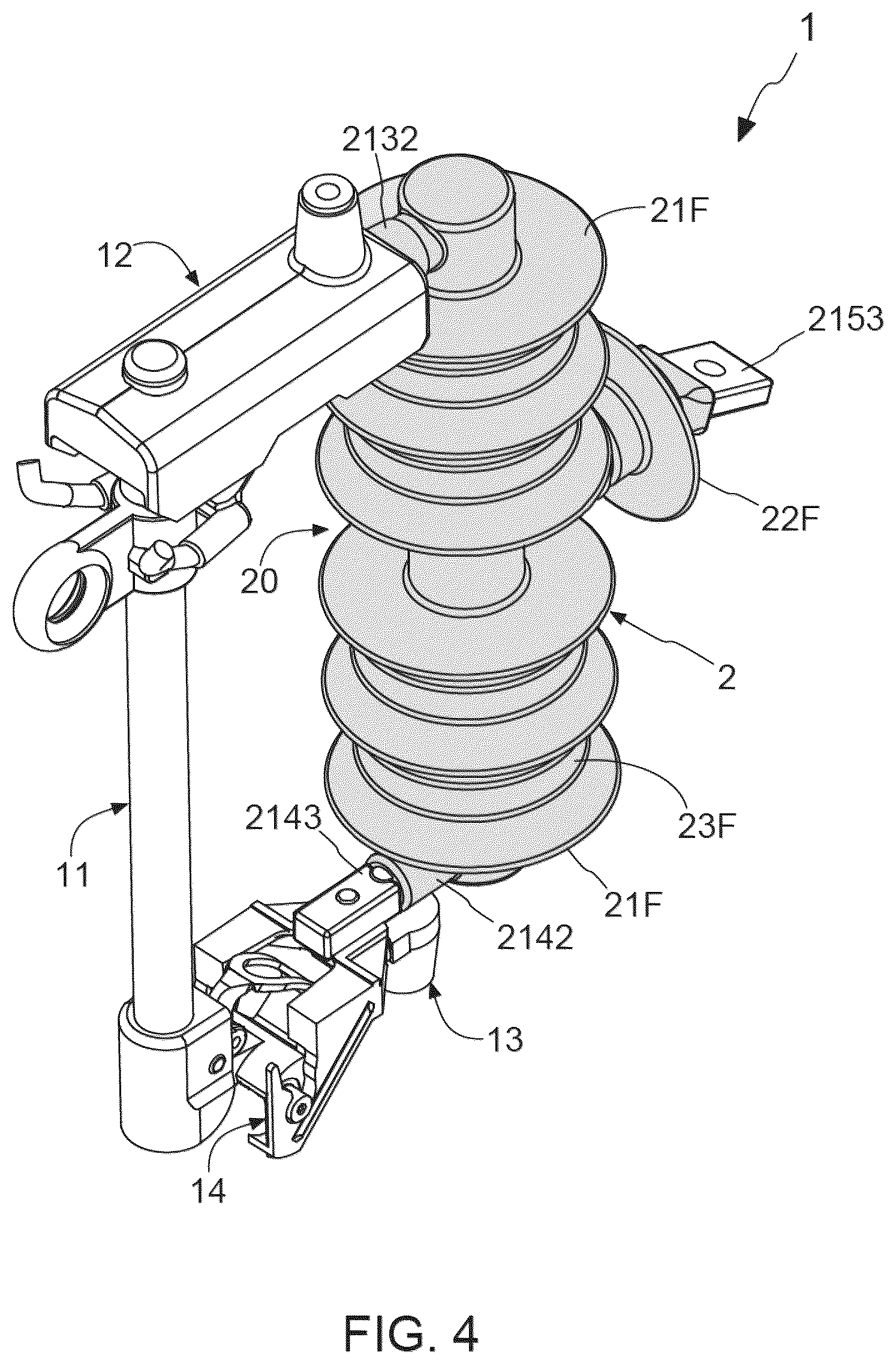 Patent US12308196 Figure 4 – Insulation device and fuse cutout having the same