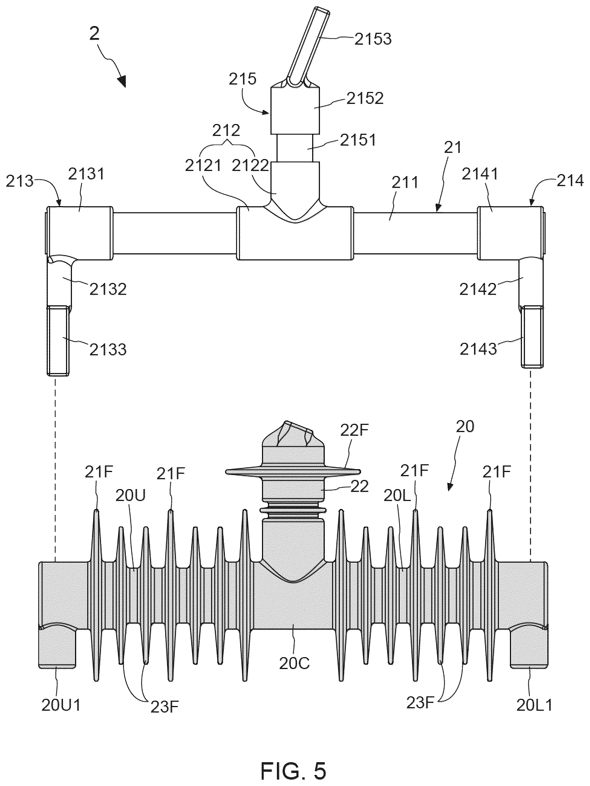 Patent US12308196 Figure 5 – Insulation device and fuse cutout having the same