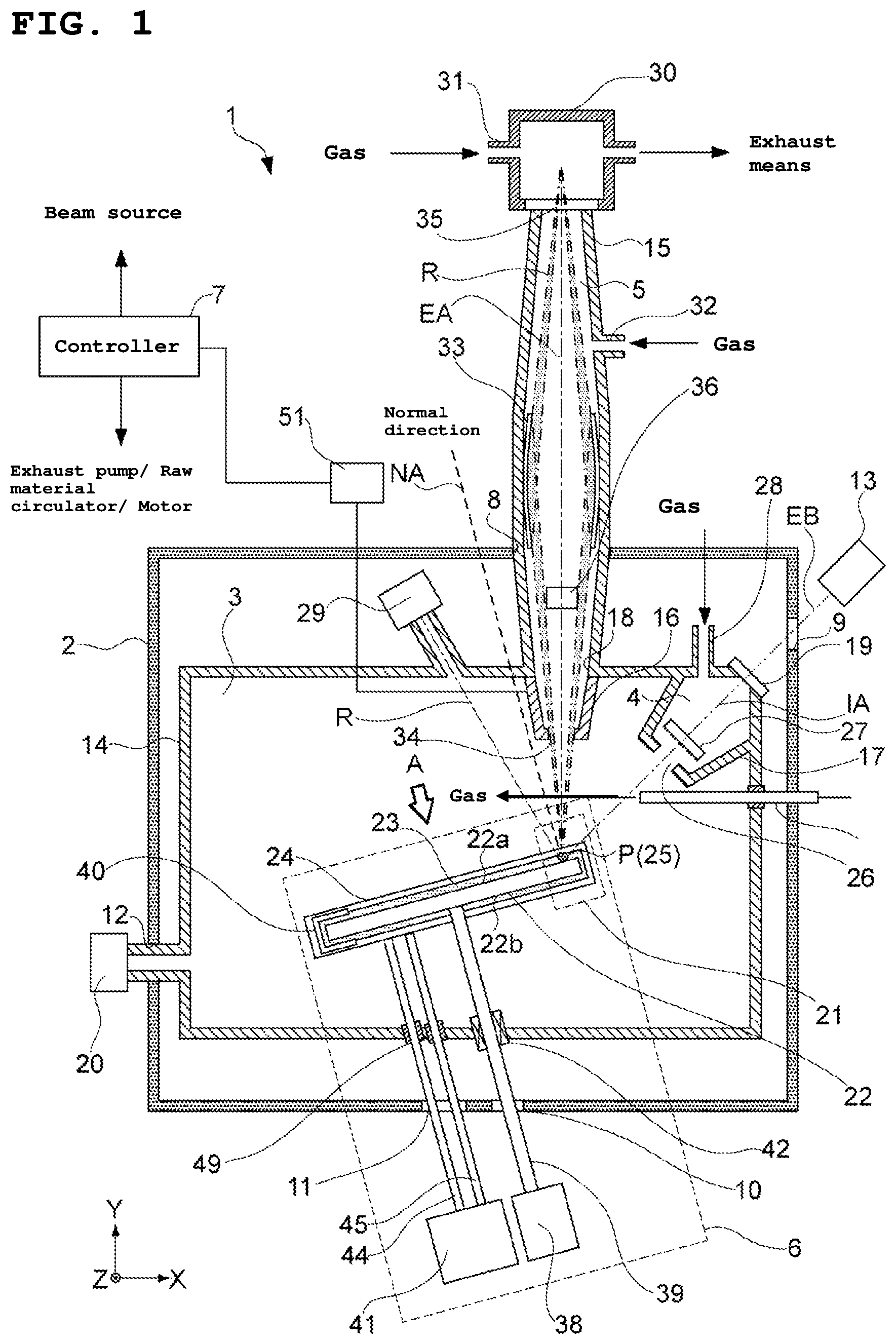Patent US12308200 — Light source apparatus — Figure 1