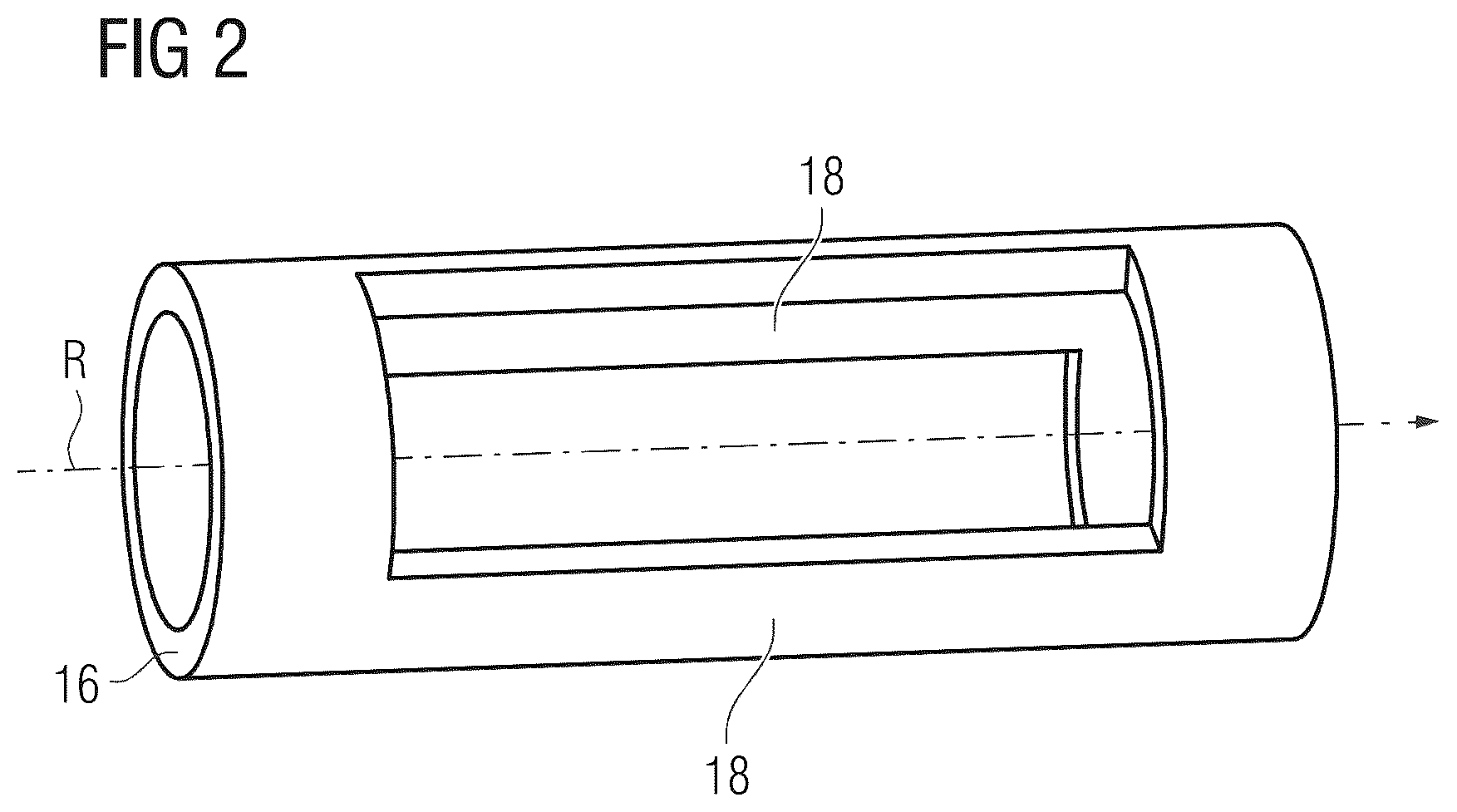 Patent US12308201 Figure 2 – Brushless drive system for a rotary anode arrangement of an x-ray tube