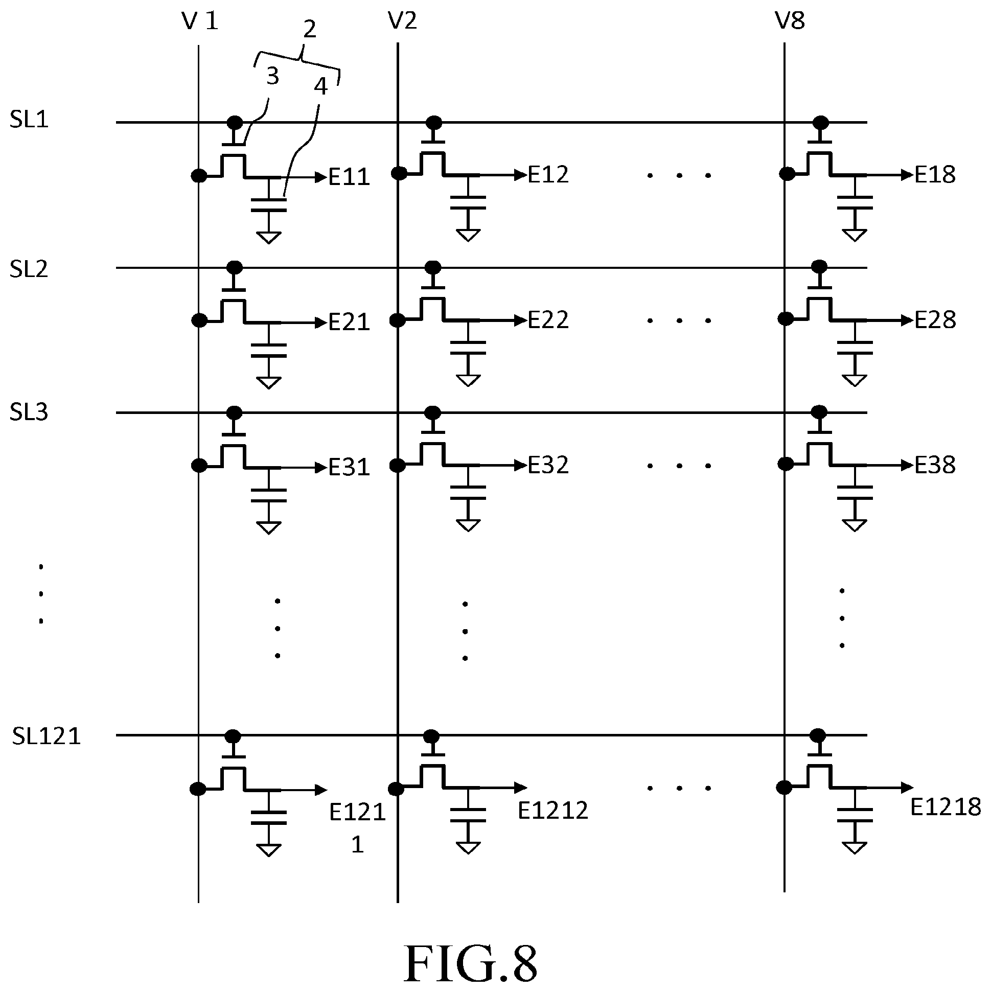 Patent US12308202 Figure 8 – Multi-electron beam inspection apparatus, multipole array control method, and multi-electron beam inspection method