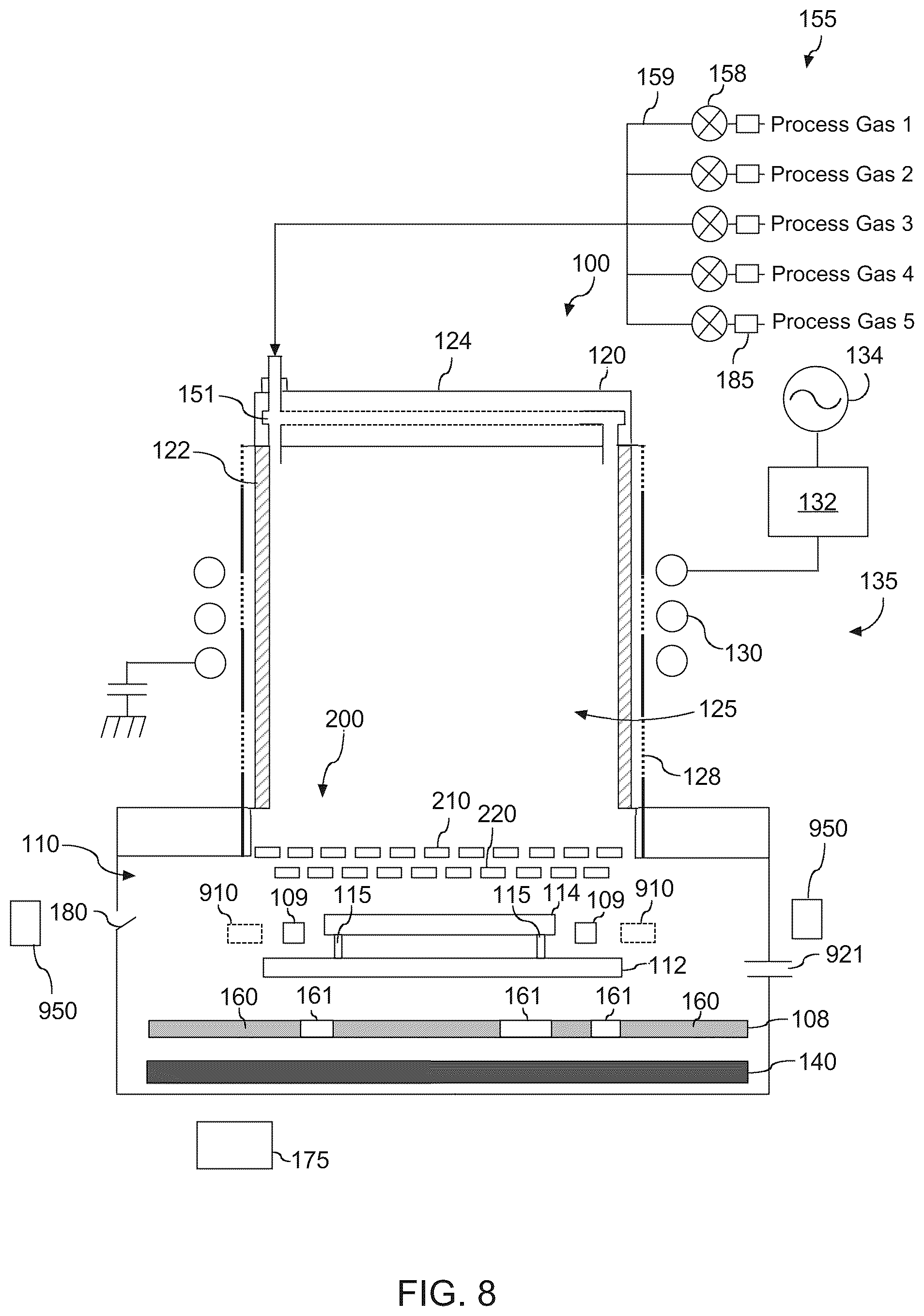 Patent US12308209 Figure 7 – Workpiece processing apparatus with plasma and thermal processing systems