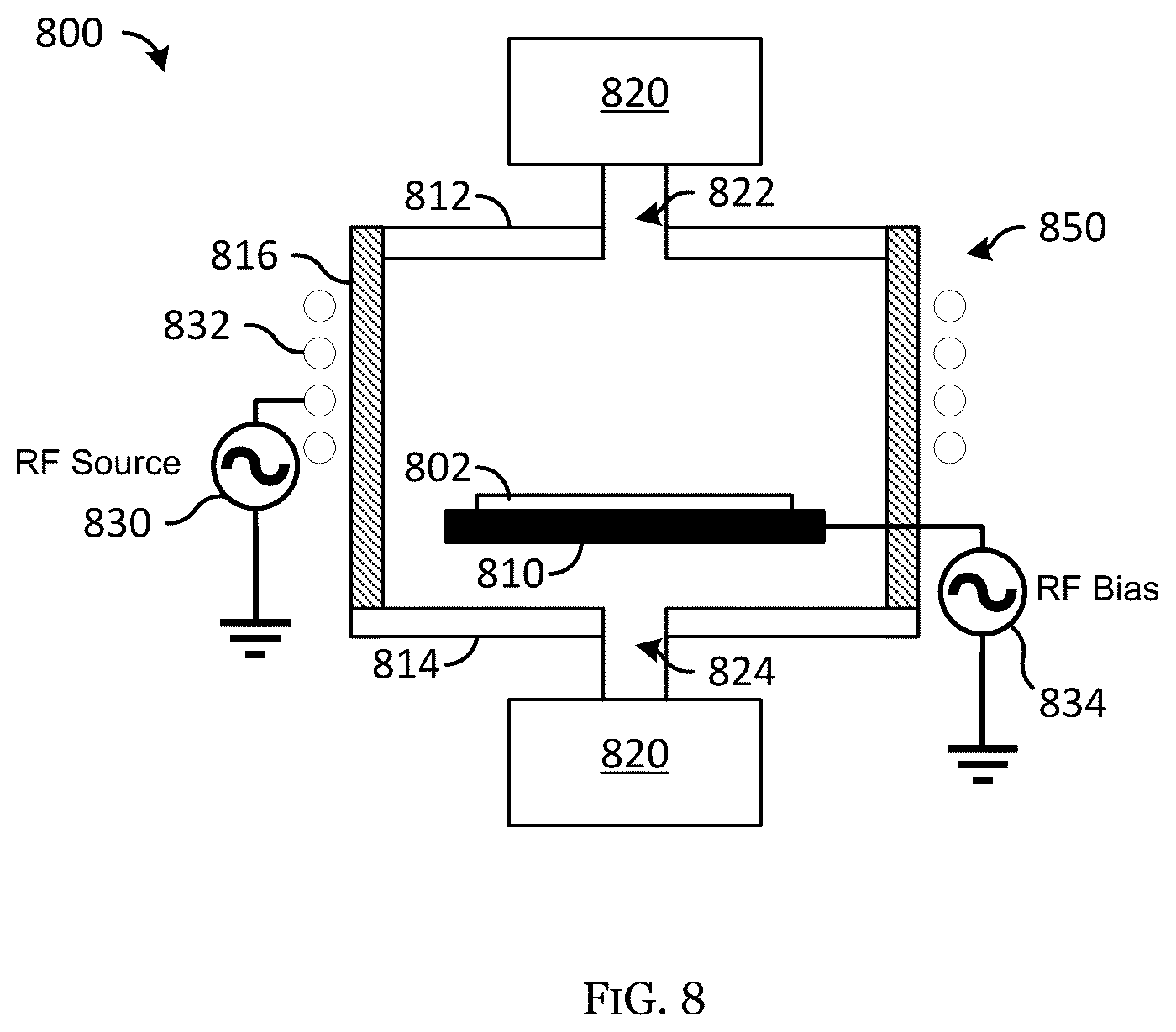 Patent US12308212 Figure 10 – In-situ adsorbate formation for plasma etch process