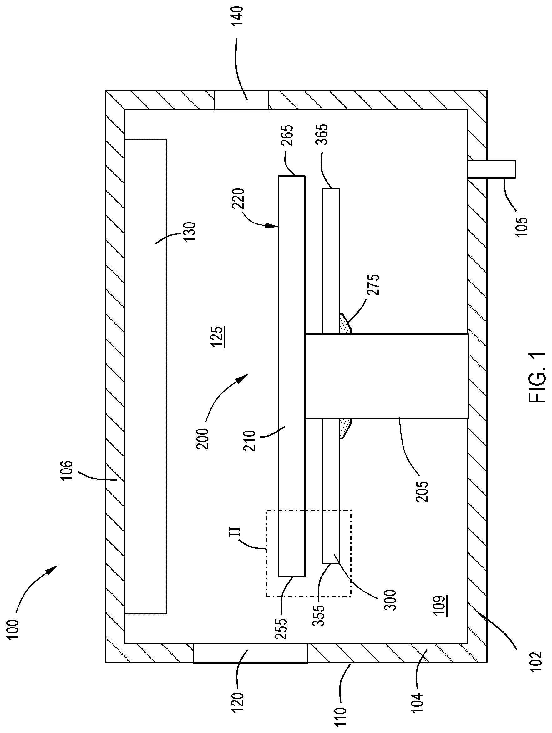 Patent US12308218 Figure 1 – Thermal shield for processing chamber