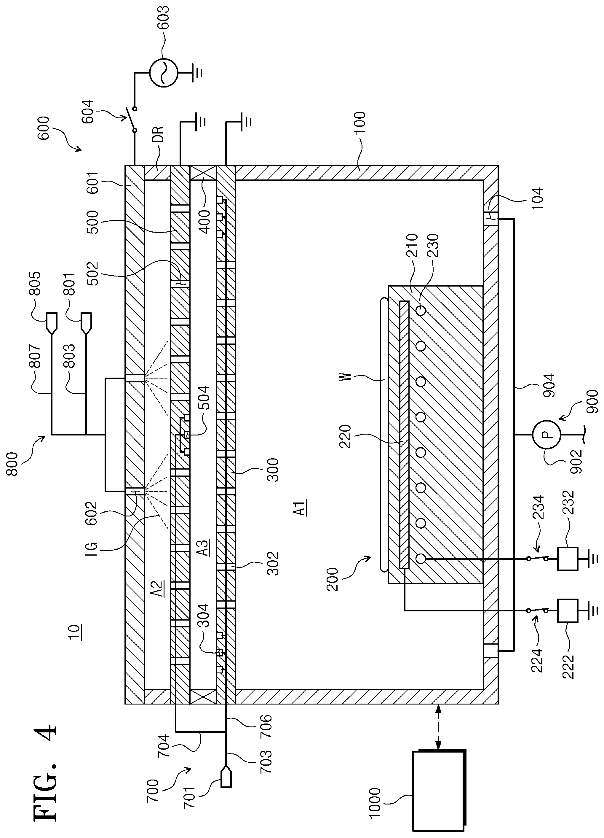 Patent US12308219 Figure 4 – Substrate treating method and substrate treating apparatus