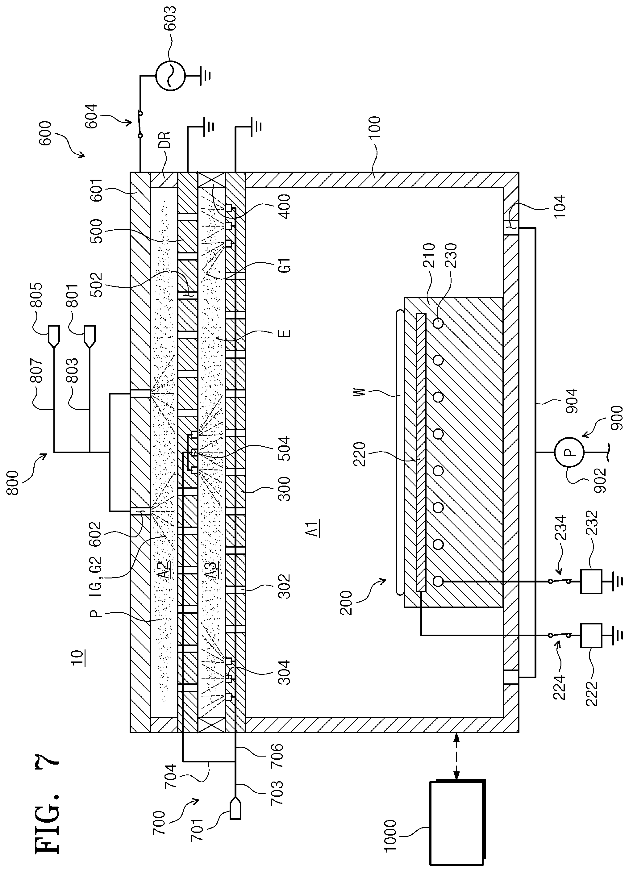 Patent US12308219 Figure 7 – Substrate treating method and substrate treating apparatus