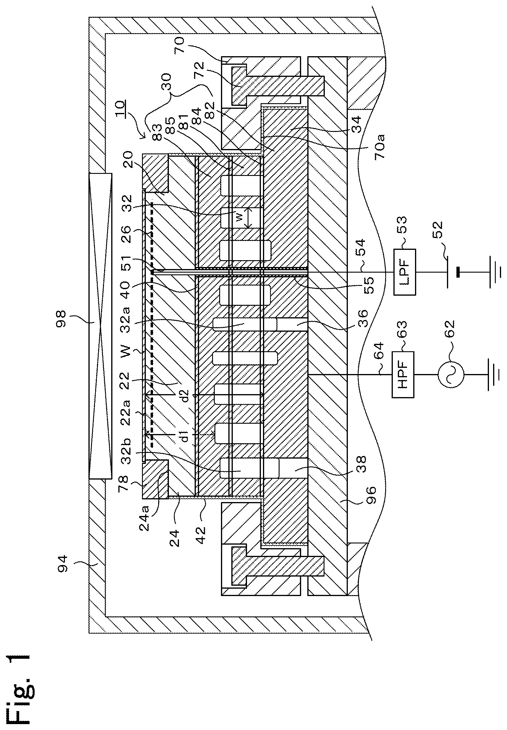 Patent US12308220 Figure 1 – Wafer placement table