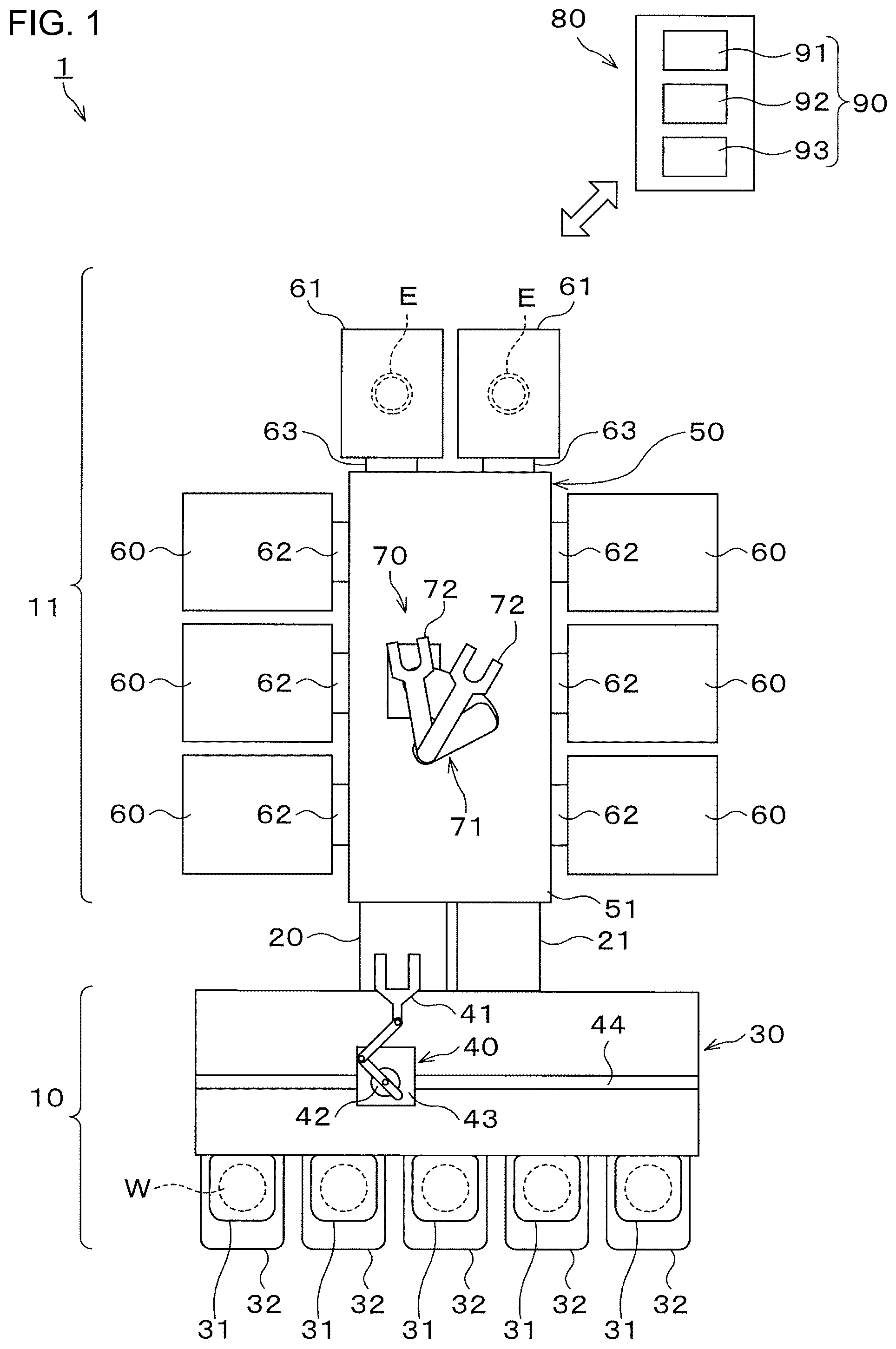 Patent US12308221 Figure 1 – Substrate processing system and method for installing edge ring