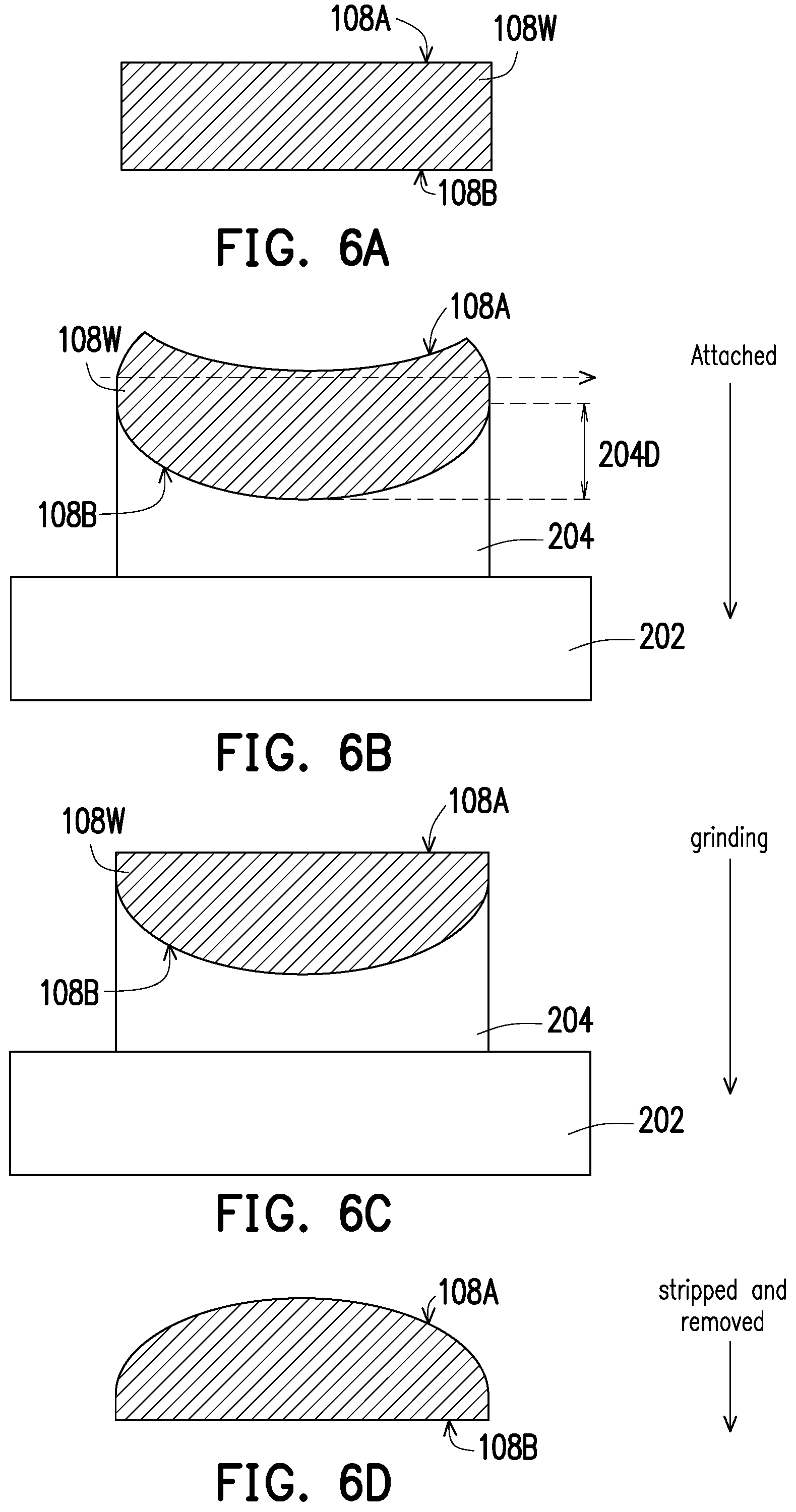 Patent US12308224 Figure 6 – Silicon carbide wafers and grinding method thereof