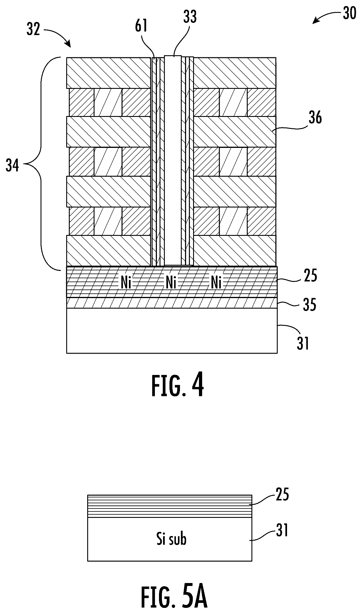 Patent US12308229 Figure 4 – Method for making memory device including a superlattice gettering layer