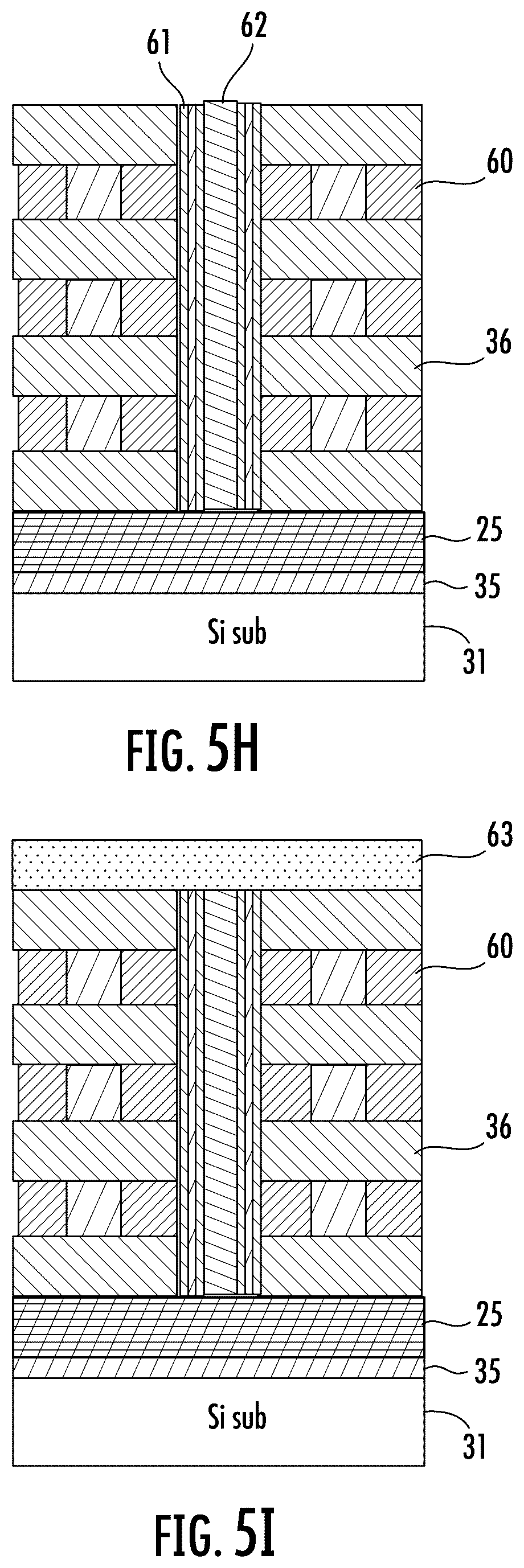 Patent US12308229 Figure 8 – Method for making memory device including a superlattice gettering layer