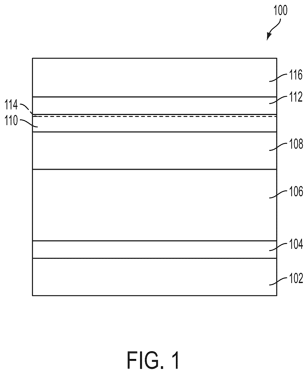 Patent US12308230 Figure 1 – High electron mobility transistor (HEMT) having an indium-containing layer and method of manufacturing the same