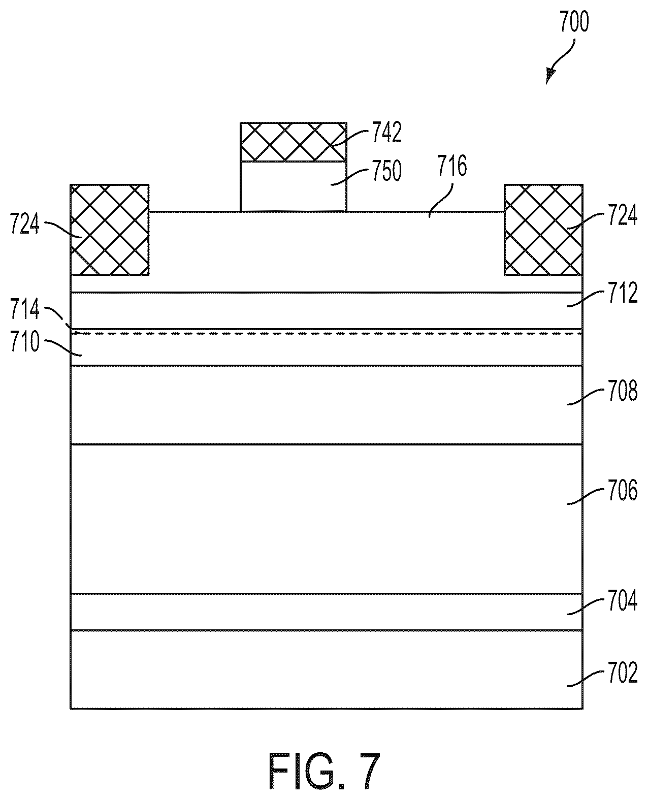 Patent US12308230 Figure 10 – High electron mobility transistor (HEMT) having an indium-containing layer and method of manufacturing the same