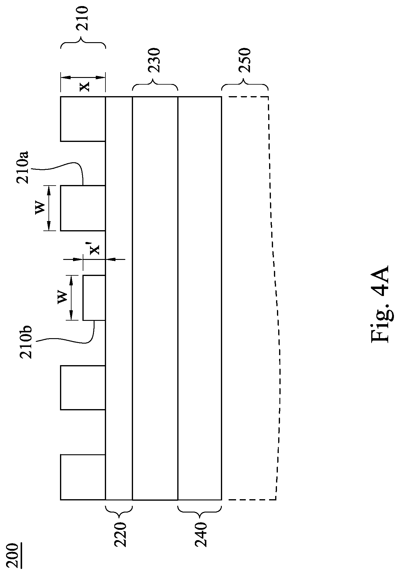 Patent US12308233 Figure 4 – Dual critical dimension patterning
