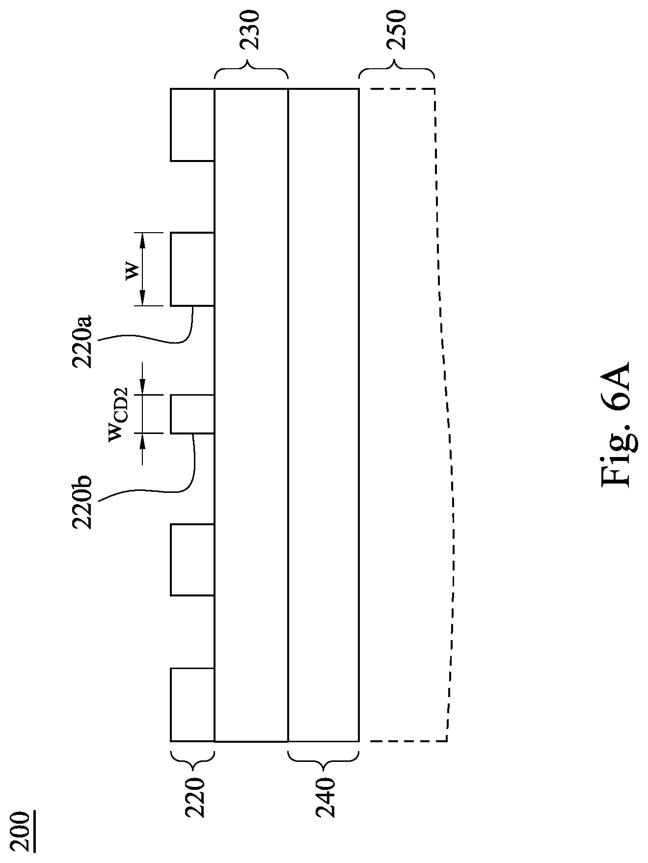 Patent US12308233 Figure 8 – Dual critical dimension patterning