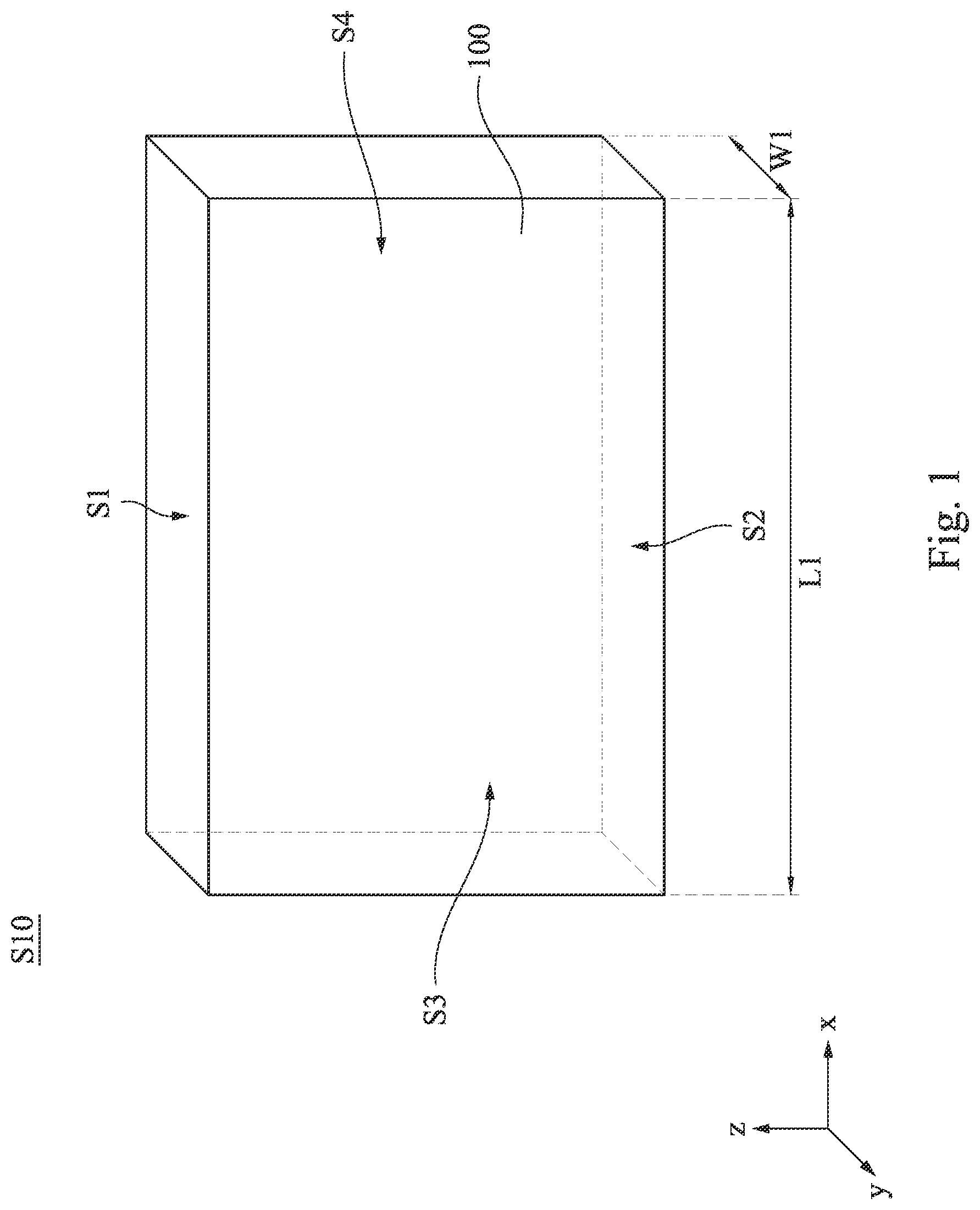 Patent US12308234 Figure 1 – Metal mask having a plurality of strip-shaped structures