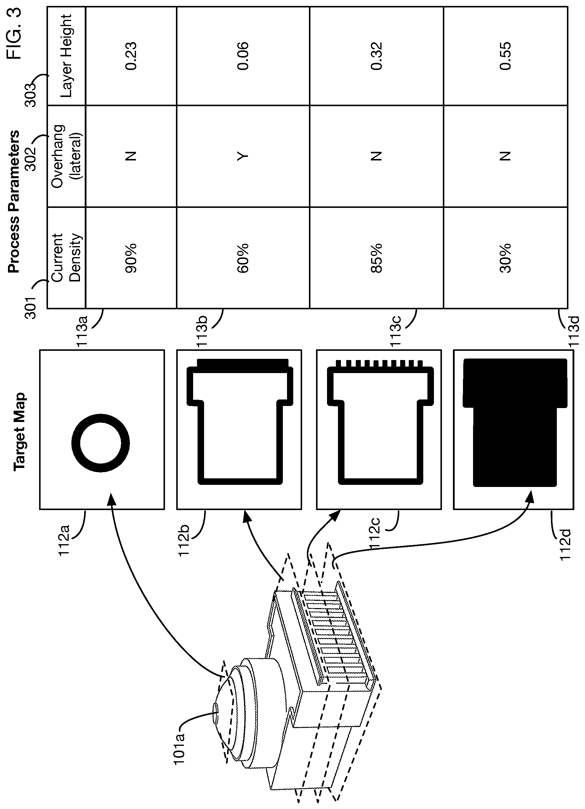 Patent US12308251 Figure 3 – Electrochemical additive manufacturing system having conductive seed layer