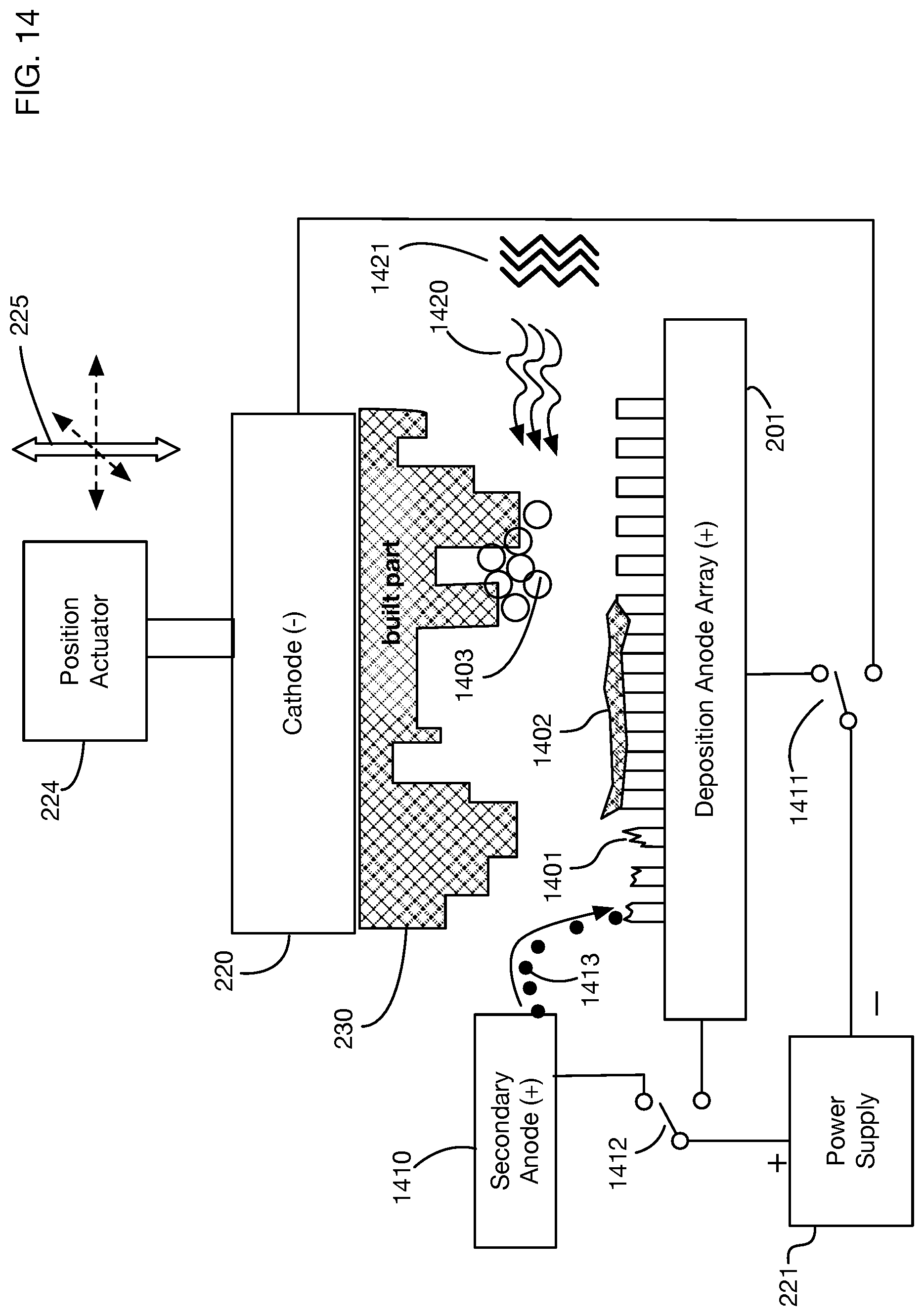 Patent US12308251 Figure 16 – Electrochemical additive manufacturing system having conductive seed layer