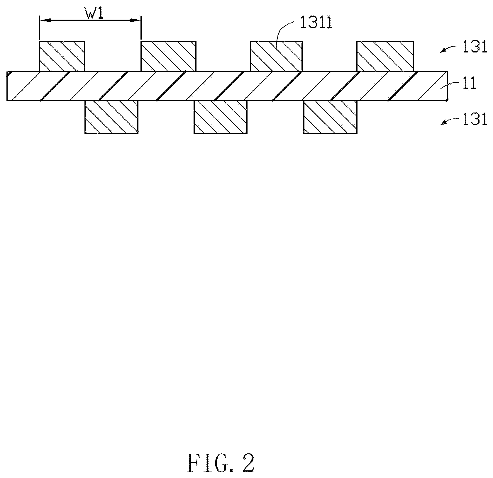 Patent US12308252 Figure 2 – Interposer, manufacturing method therefor, and circuit board assembly