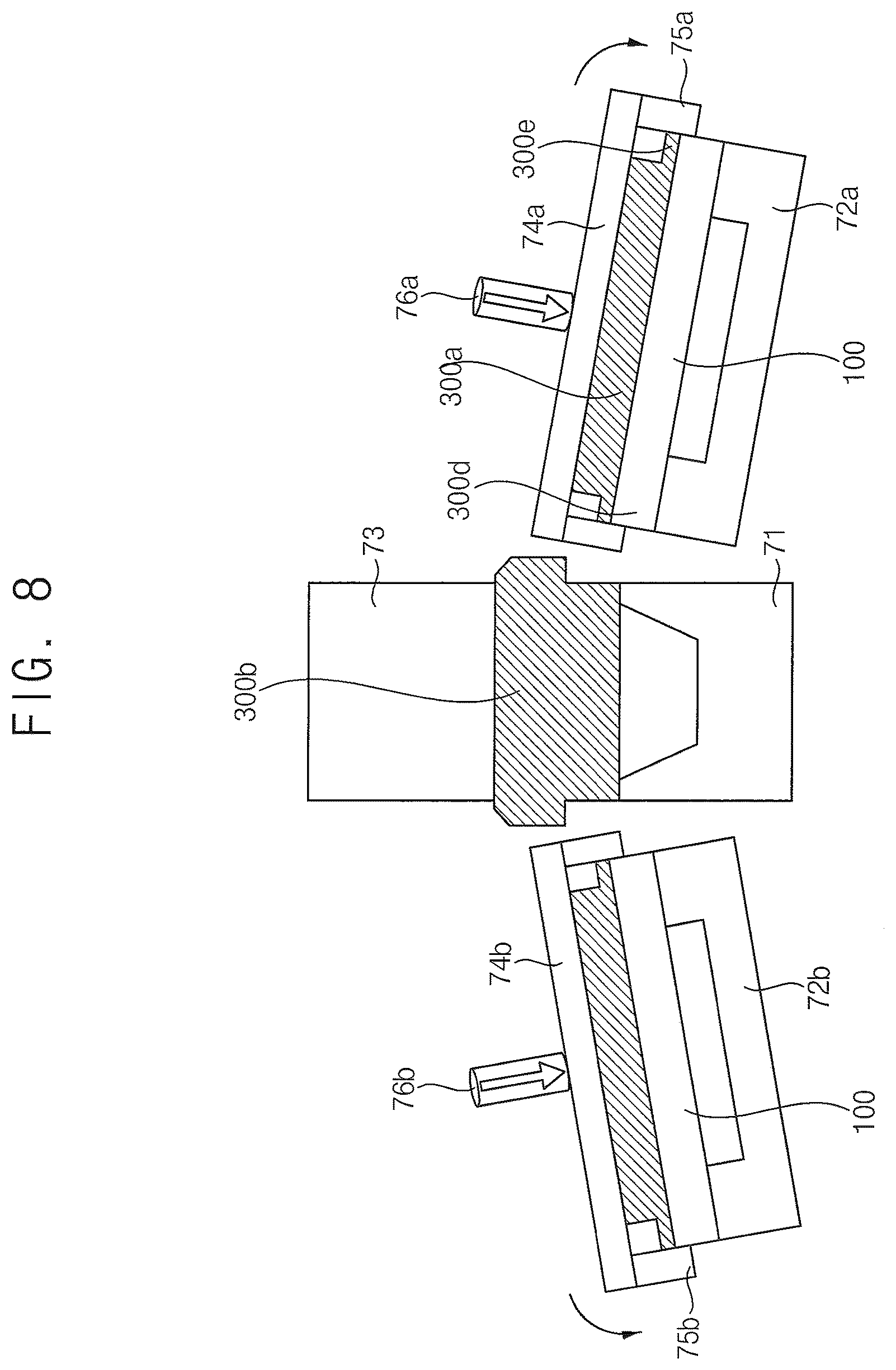 Patent US12308253 Figure 8 – Molded product for semiconductor strip and method of manufacturing semiconductor package