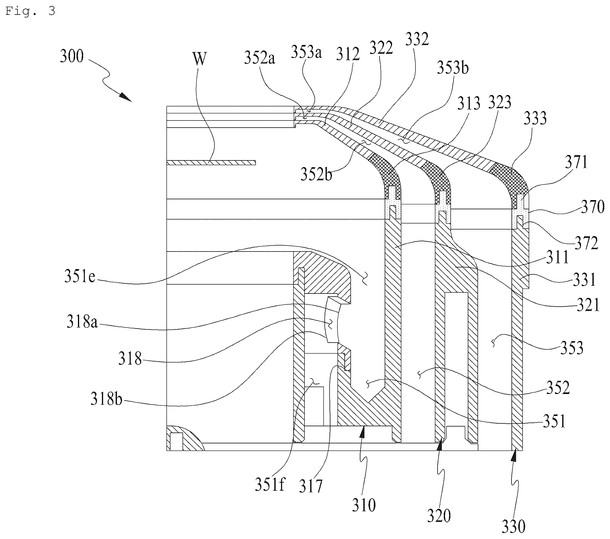 Patent US12308256 Figure 3 – Substrate treatment apparatus having bowl assembly