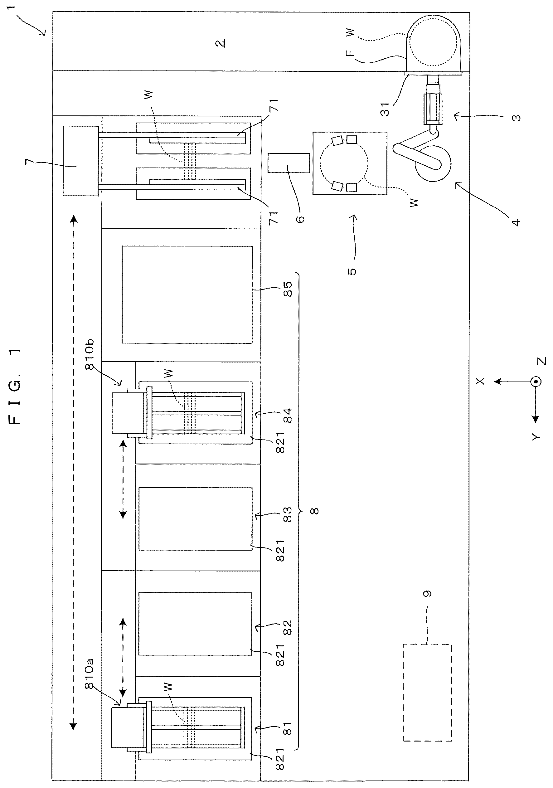 Patent US12308258 Figure 1 – Substrate processing apparatus and substrate processing method