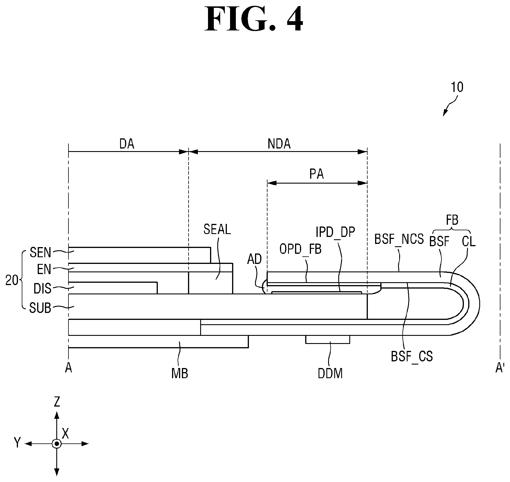 Patent US12308259 Figure 4 – Method for manufacturing display device and apparatus for manufacturing display device