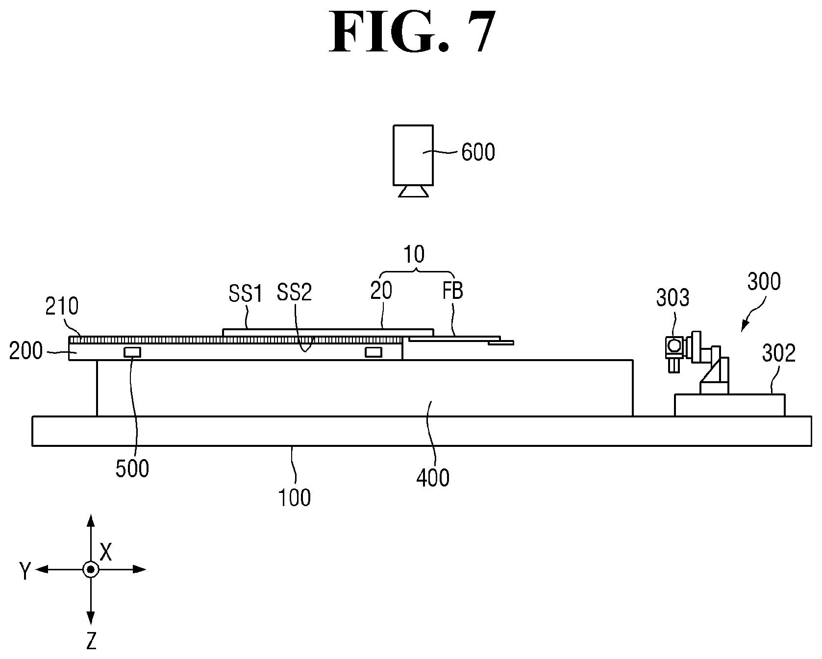 Patent US12308259 Figure 7 – Method for manufacturing display device and apparatus for manufacturing display device