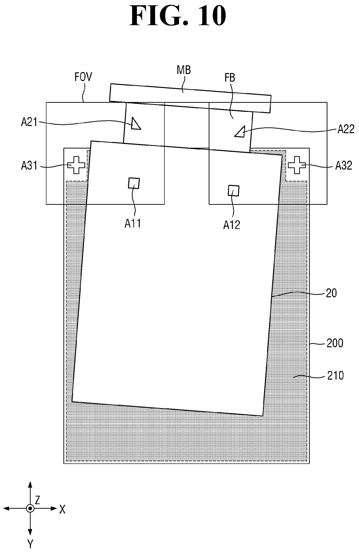 Patent US12308259 Figure 10 – Method for manufacturing display device and apparatus for manufacturing display device