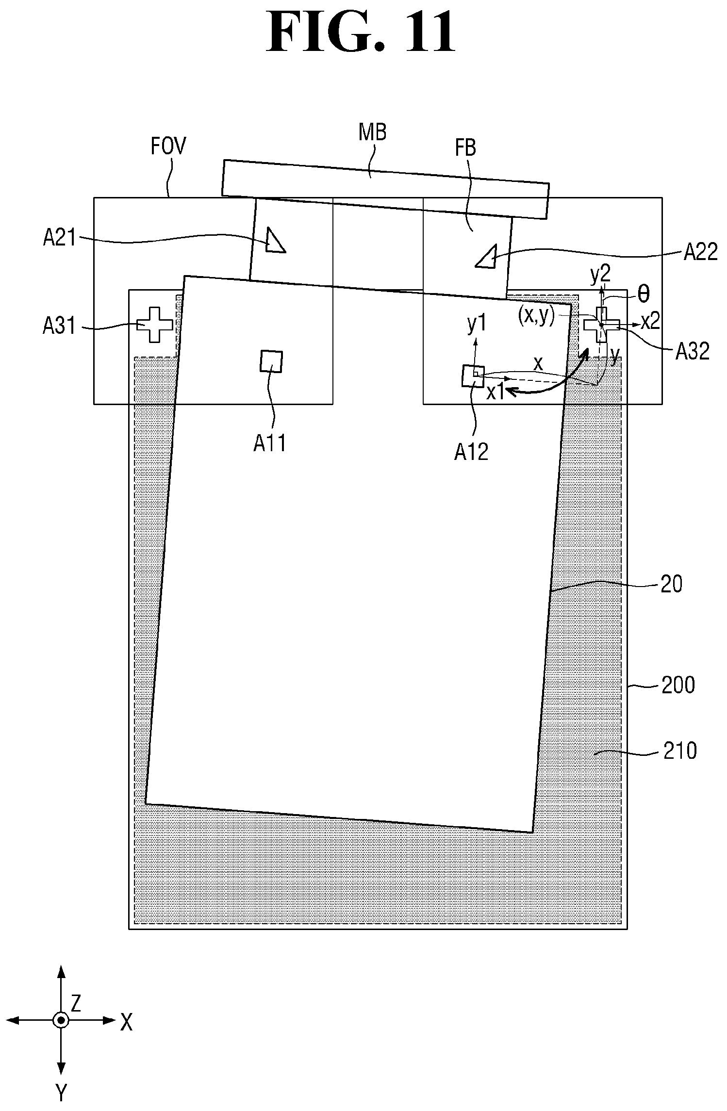 Patent US12308259 Figure 11 – Method for manufacturing display device and apparatus for manufacturing display device