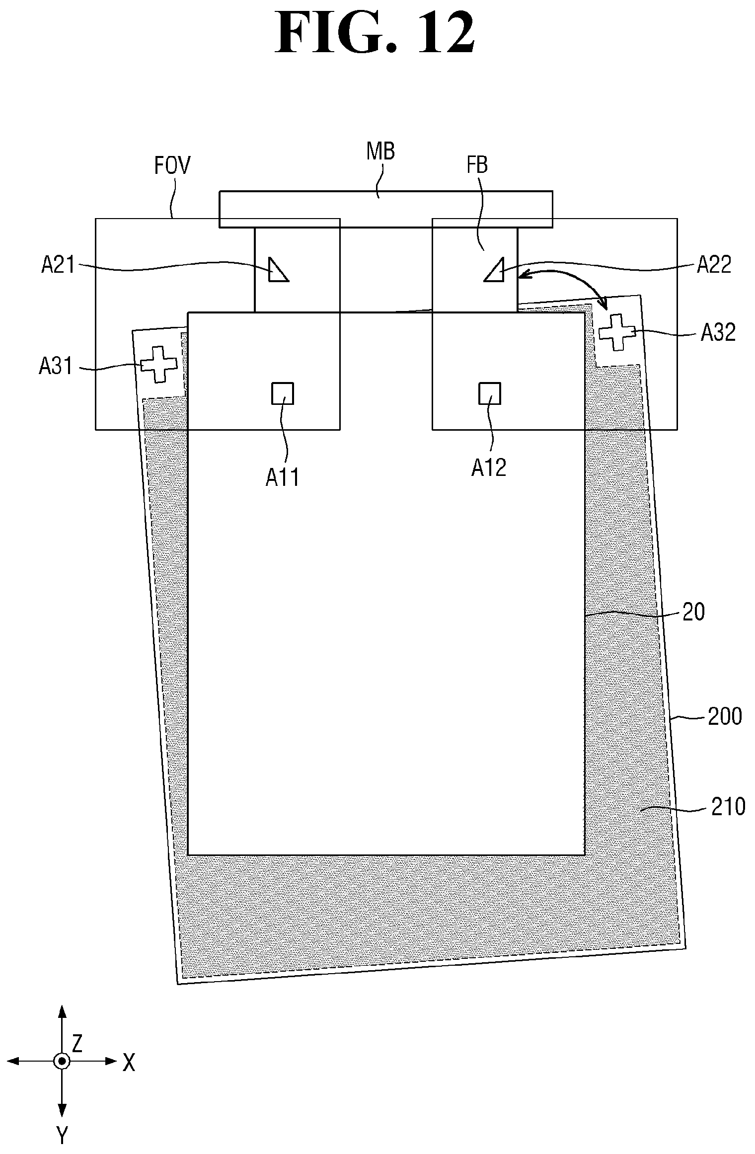 Patent US12308259 Figure 12 – Method for manufacturing display device and apparatus for manufacturing display device