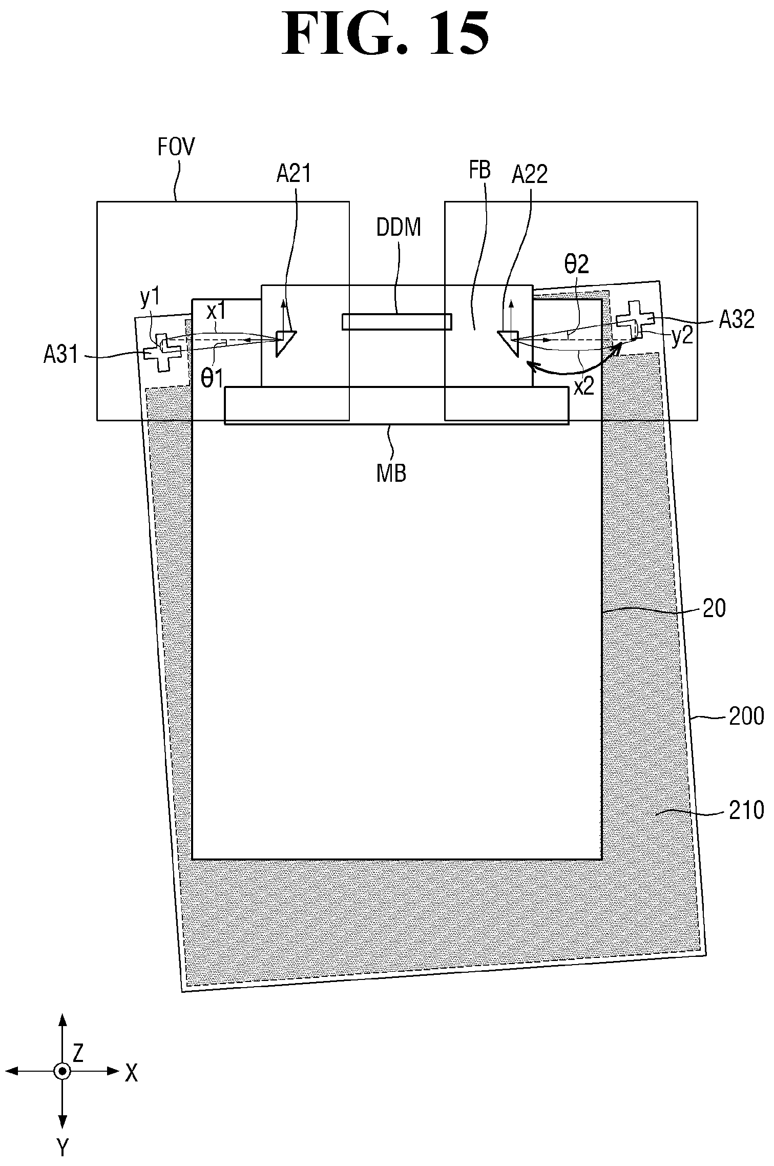 Patent US12308259 Figure 15 – Method for manufacturing display device and apparatus for manufacturing display device