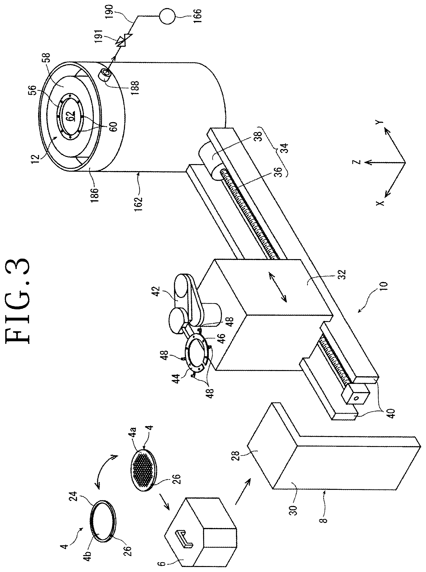 Patent US12308262 Figure 3 – Processing apparatus