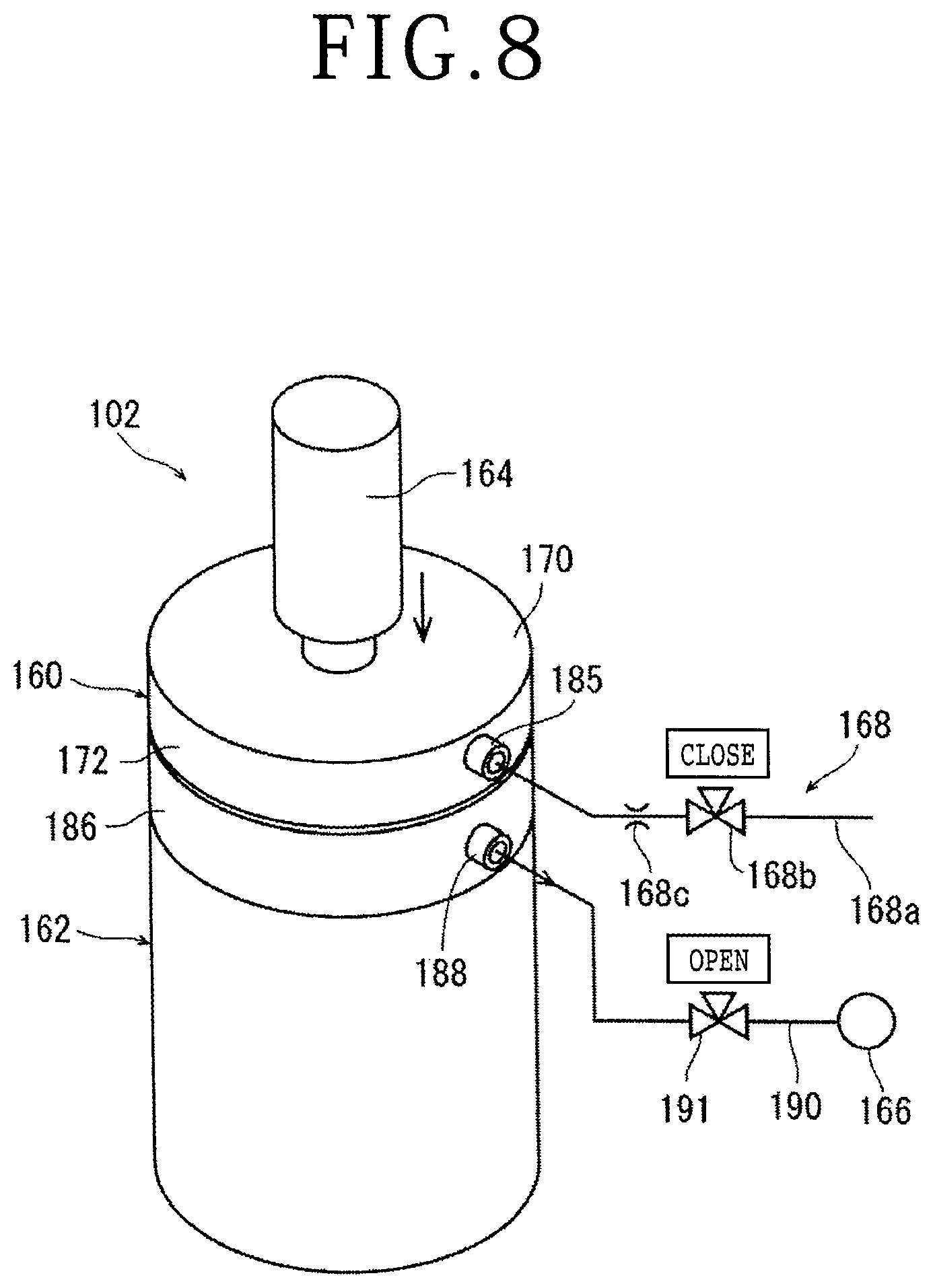 Patent US12308262 Figure 8 – Processing apparatus