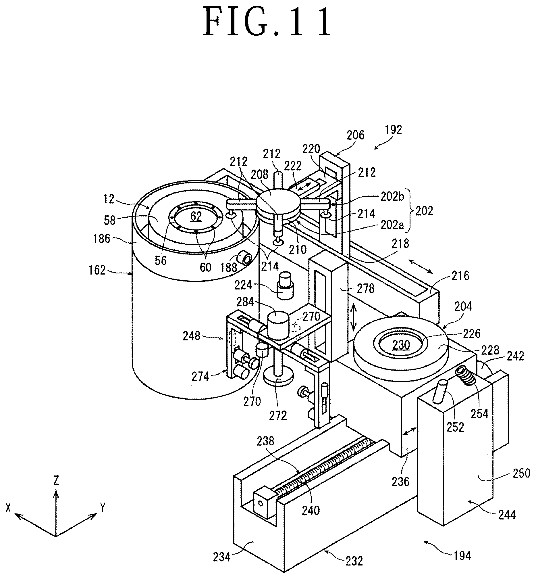 Patent US12308262 Figure 11 – Processing apparatus