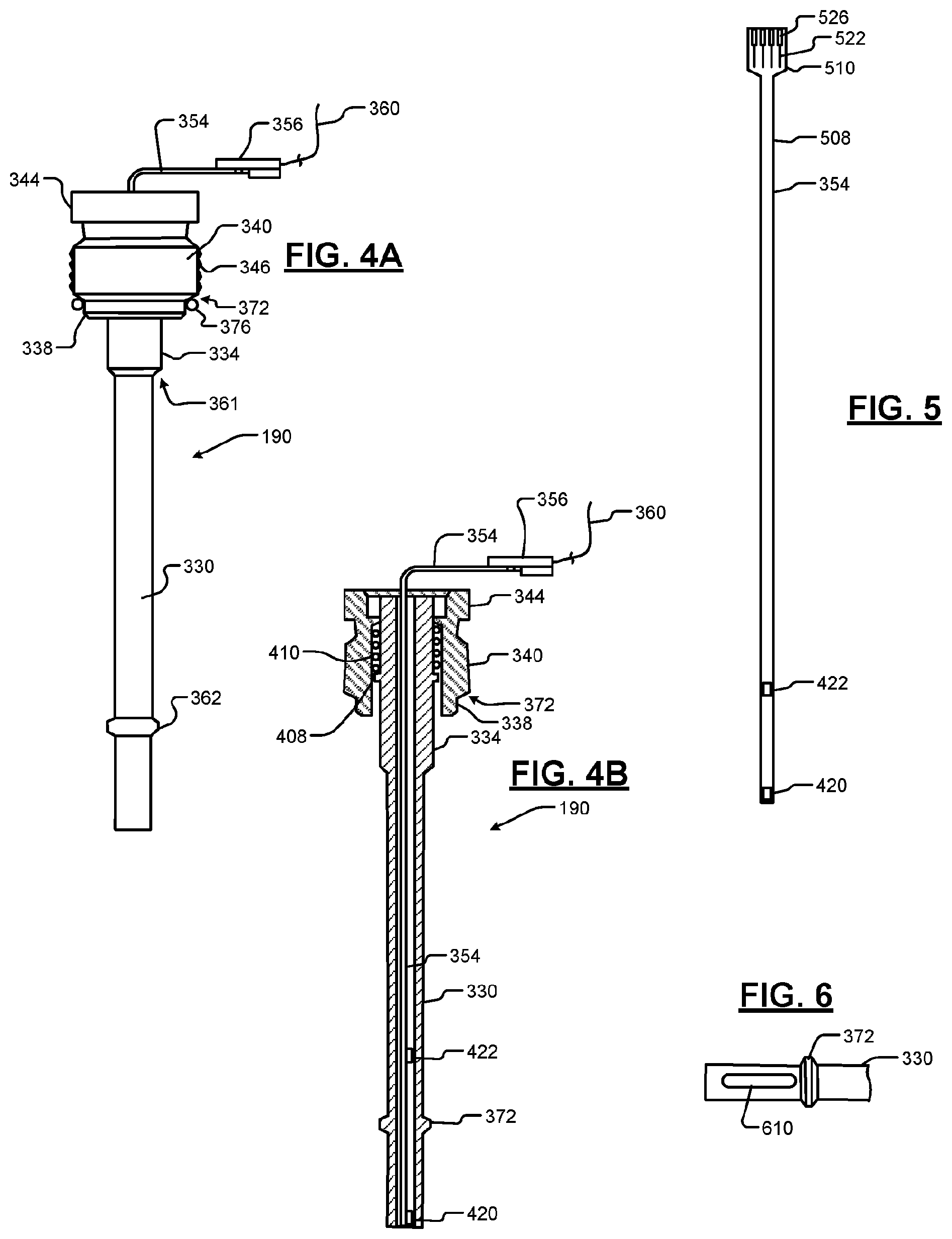 Patent US12308265 Figure 4 – RF immune sensor probe for monitoring a temperature of an electrostatic chuck of a substrate processing system