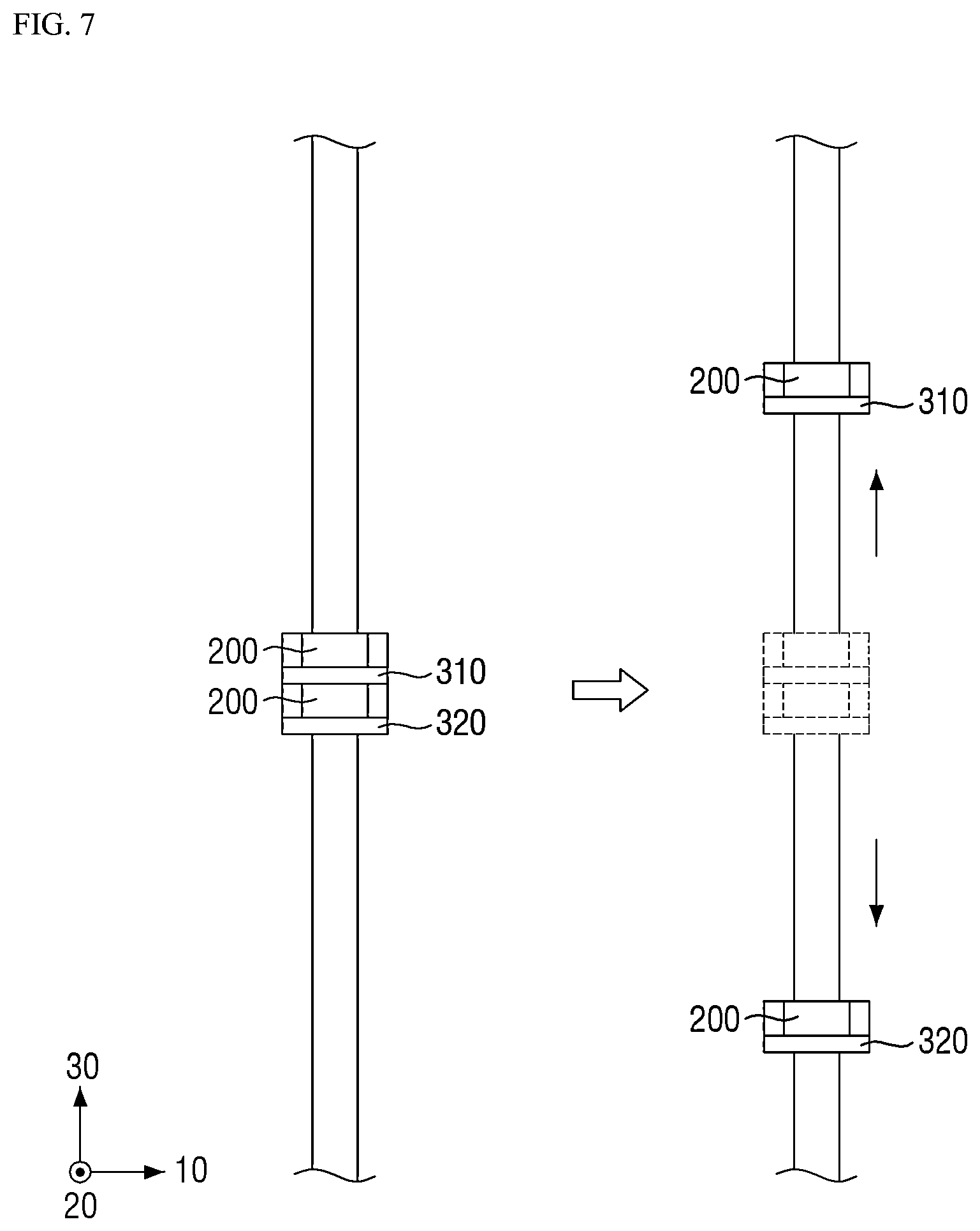 Patent US12308270 Figure 7 – Inter-floor transport apparatus and logistics transport system including the same