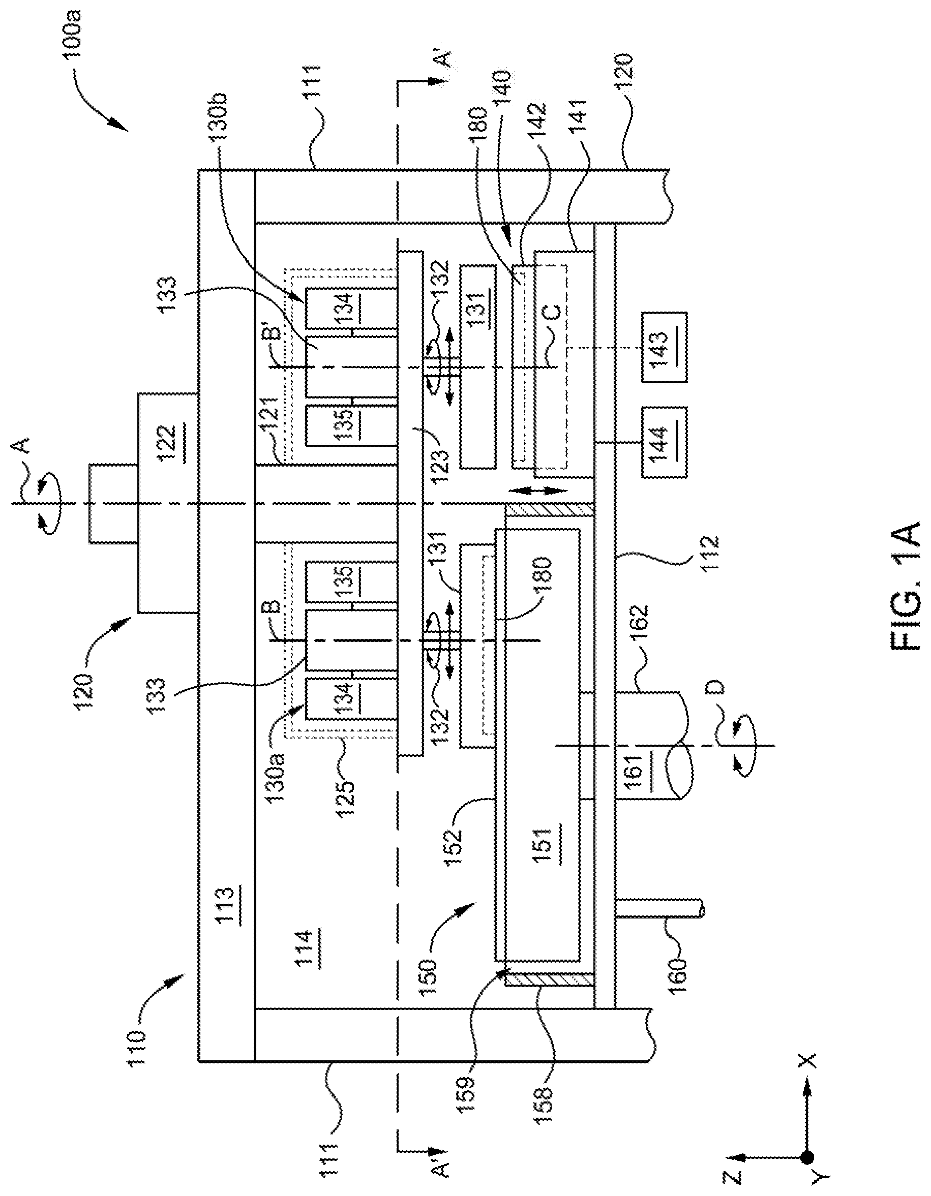 Patent US12308272 Figure 1 – High throughput polishing modules and modular polishing systems