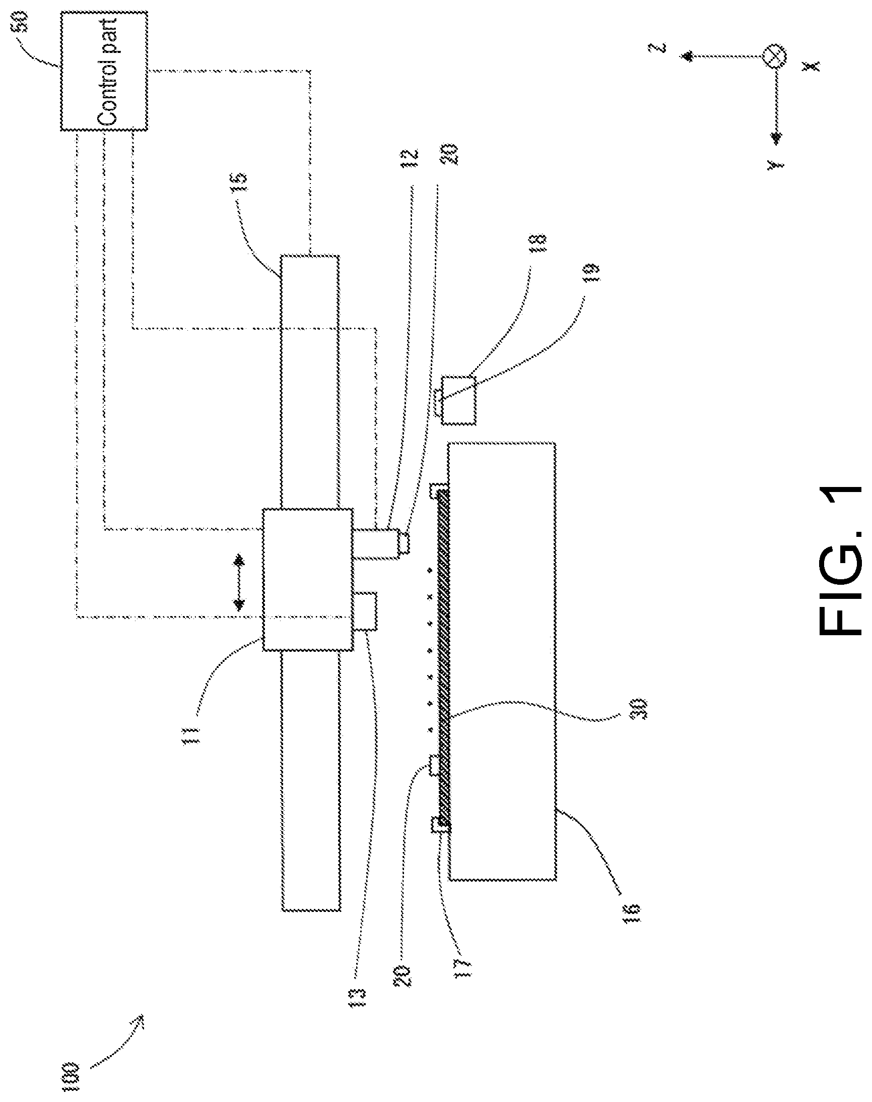 Patent US12308273 Figure 1 – Bonding apparatus and method for correcting movement amount of bonding head
