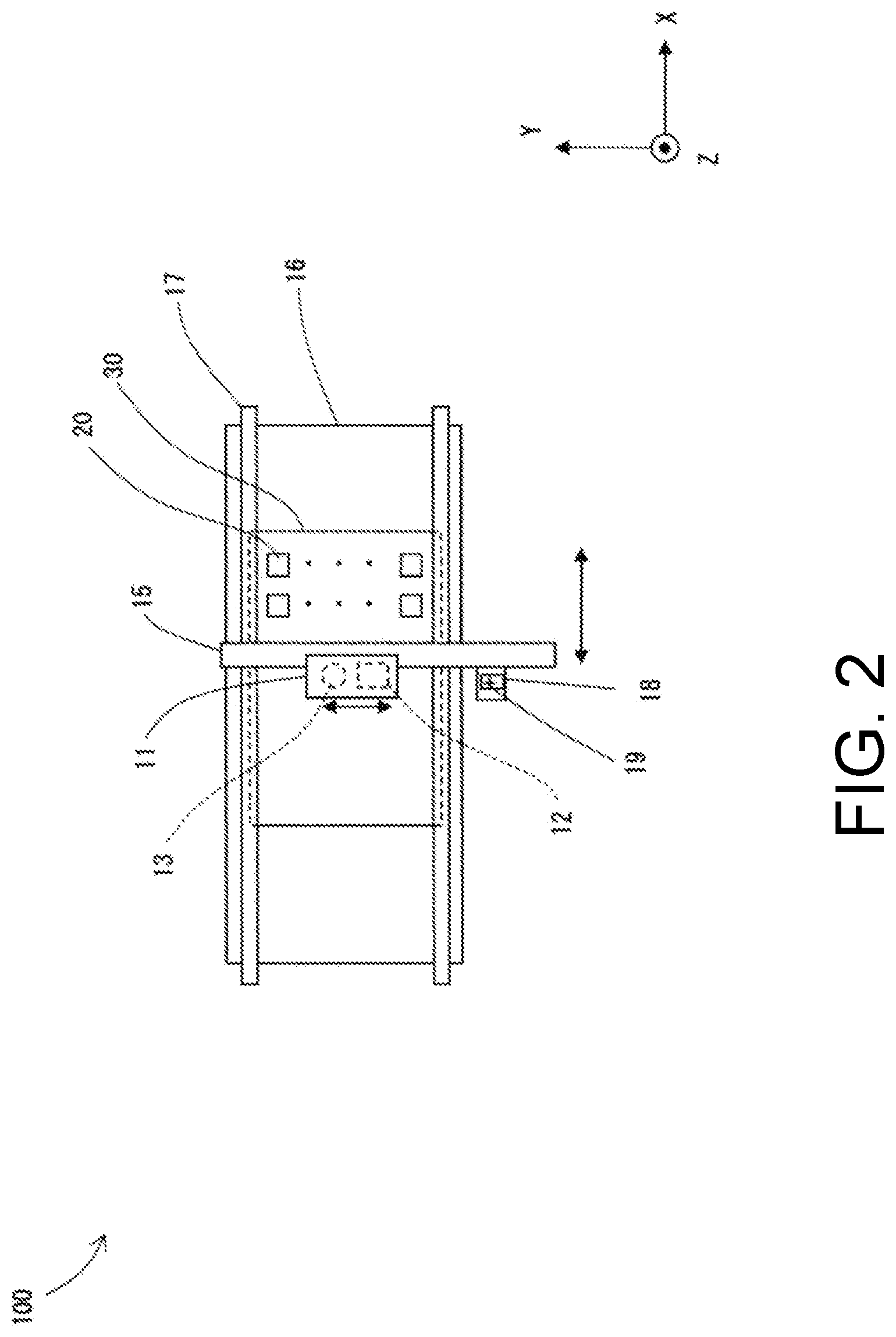 Patent US12308273 Figure 2 – Bonding apparatus and method for correcting movement amount of bonding head