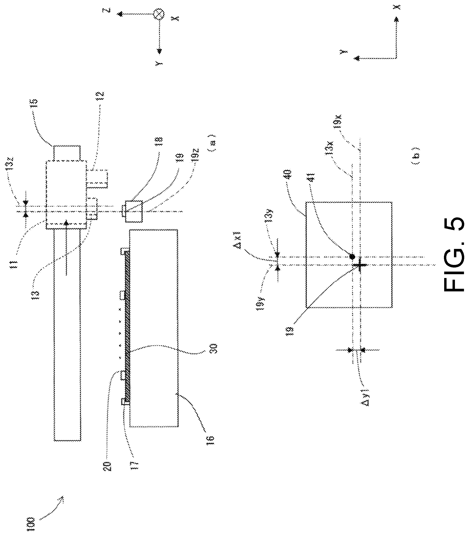 Patent US12308273 Figure 5 – Bonding apparatus and method for correcting movement amount of bonding head