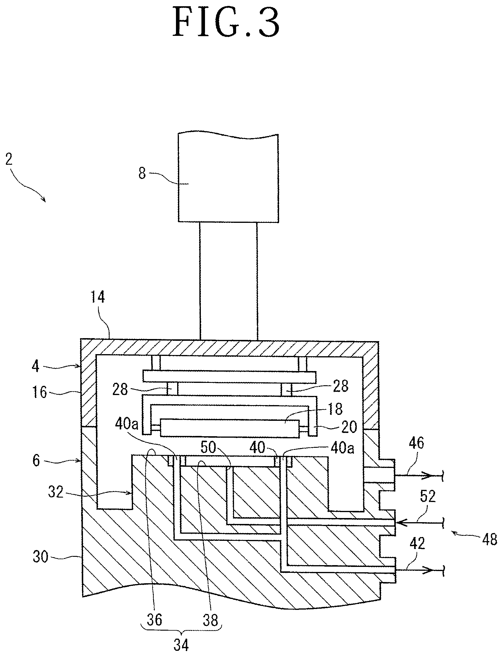 Patent US12308276 Figure 3 – Tape pressure bonding apparatus