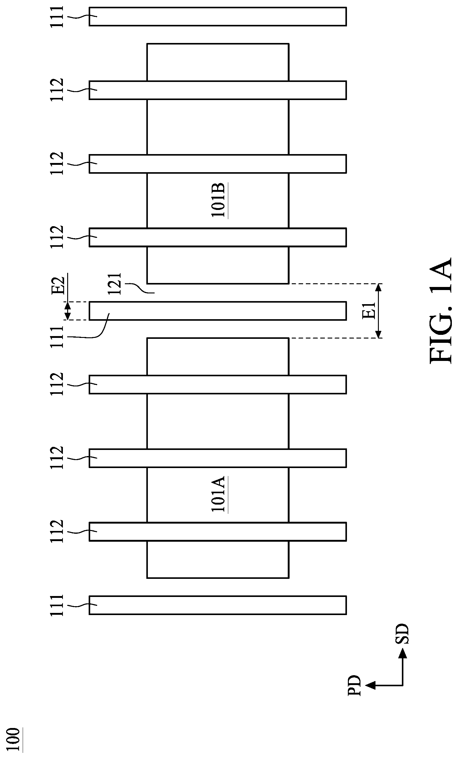 Patent US12308279 Figure 1 – Semiconductor device including an isolation region having an edge being covered and manufacturing method for the same
