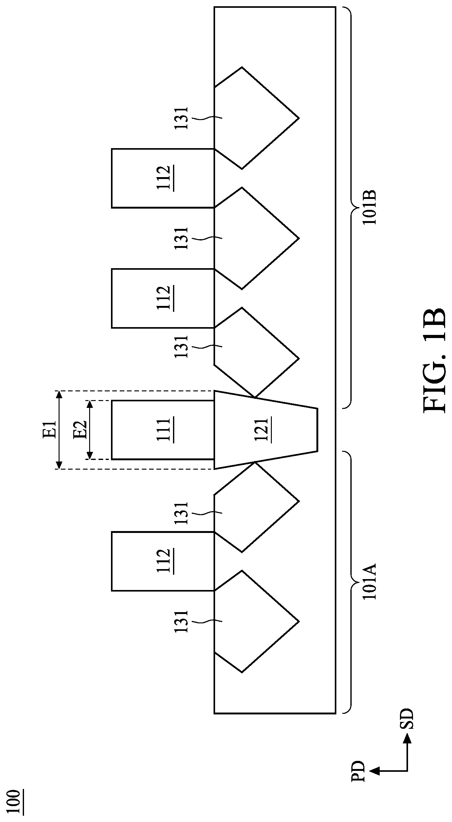 Patent US12308279 Figure 2 – Semiconductor device including an isolation region having an edge being covered and manufacturing method for the same