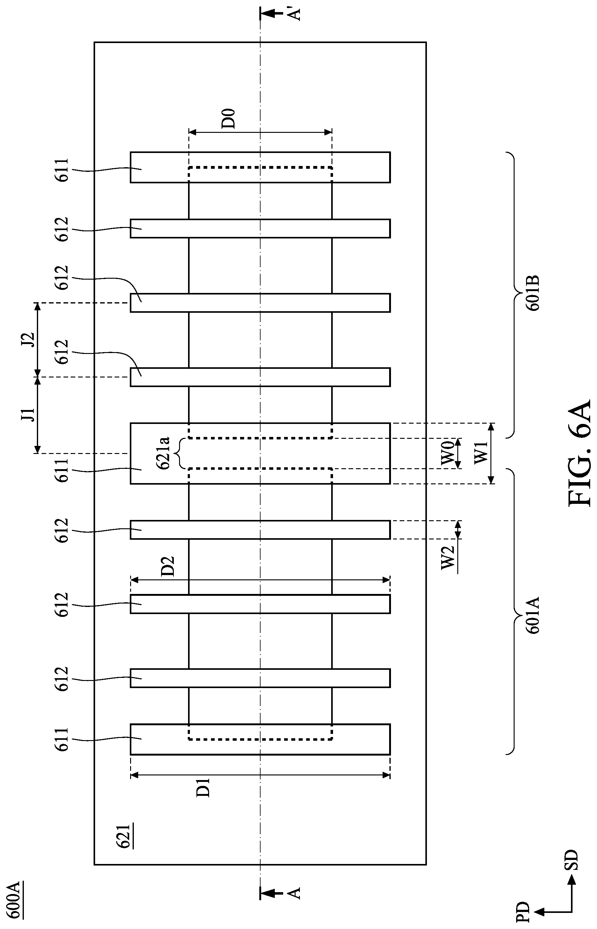 Patent US12308279 Figure 7 – Semiconductor device including an isolation region having an edge being covered and manufacturing method for the same