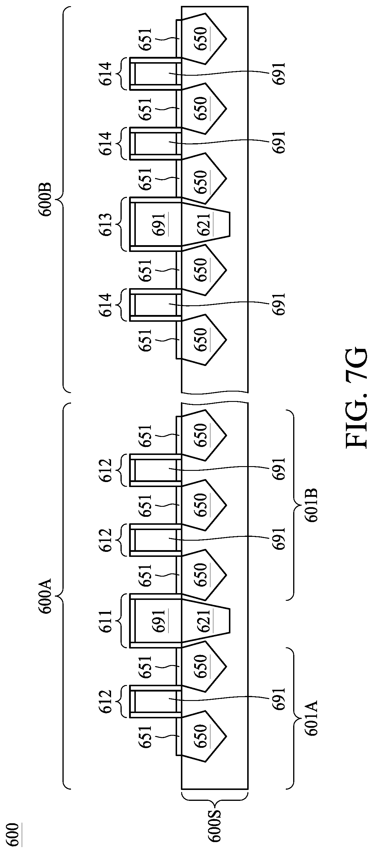 Patent US12308279 Figure 15 – Semiconductor device including an isolation region having an edge being covered and manufacturing method for the same